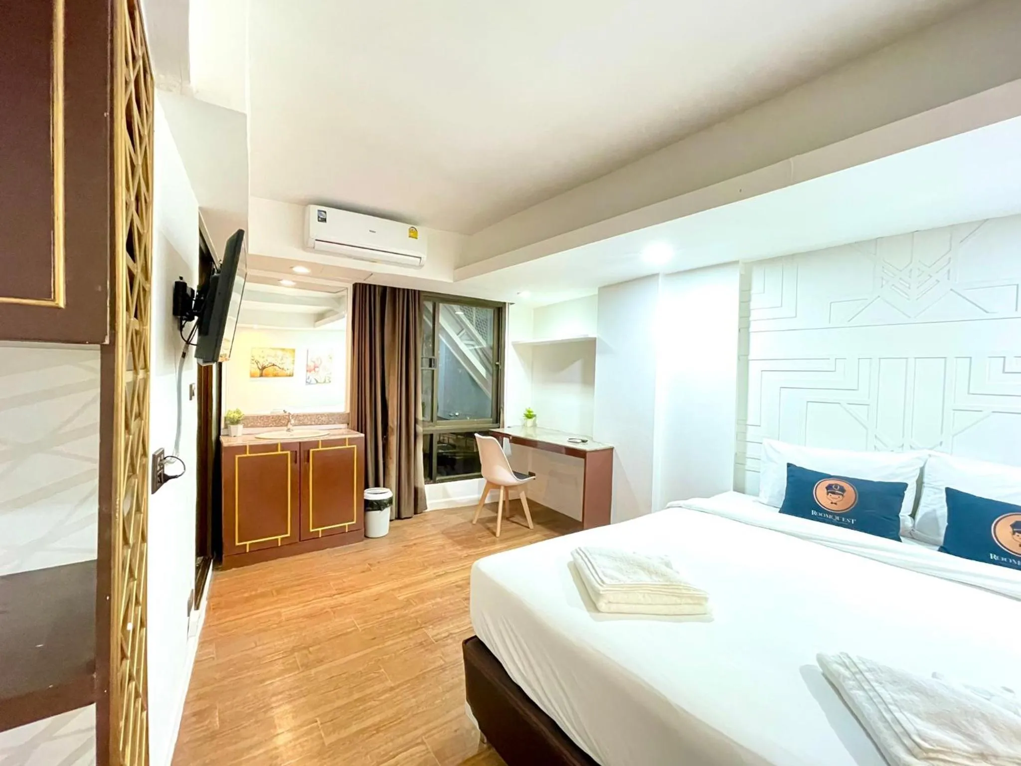 Bedroom in WellQuest Wellness Ladprao Soi 1
