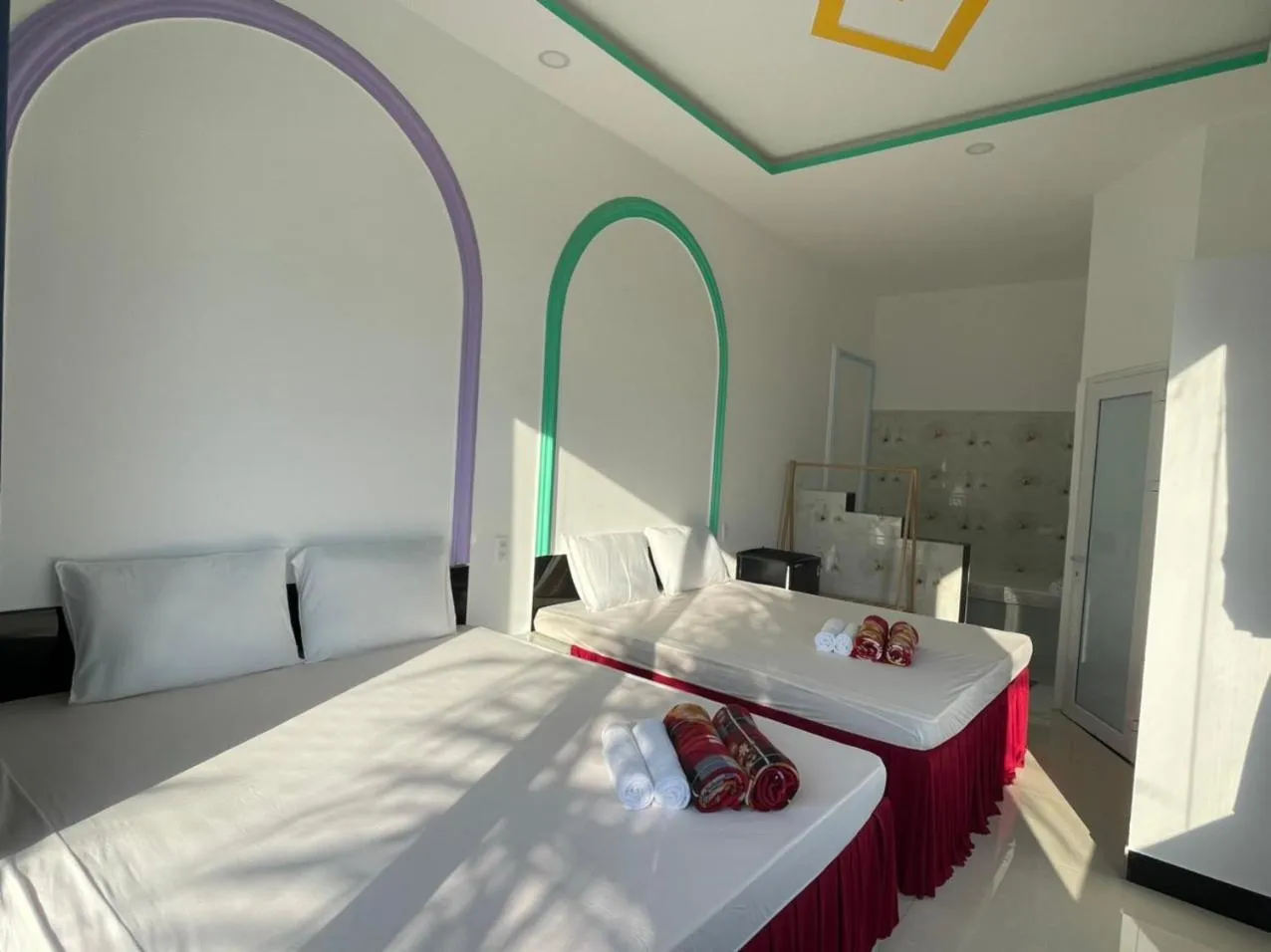 Bed in Windy hills hotel