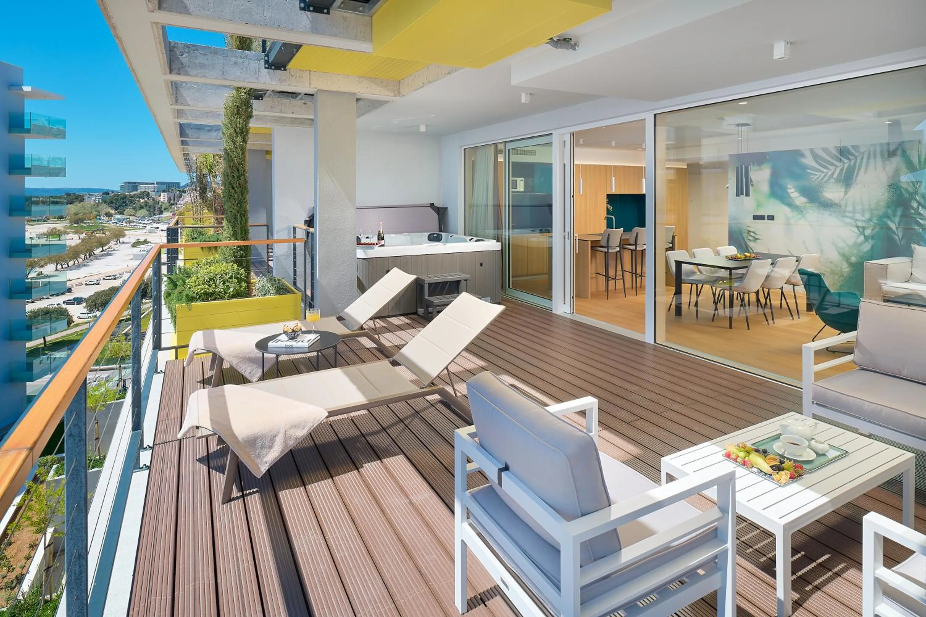 Balcony/Terrace in Amphora's Garden