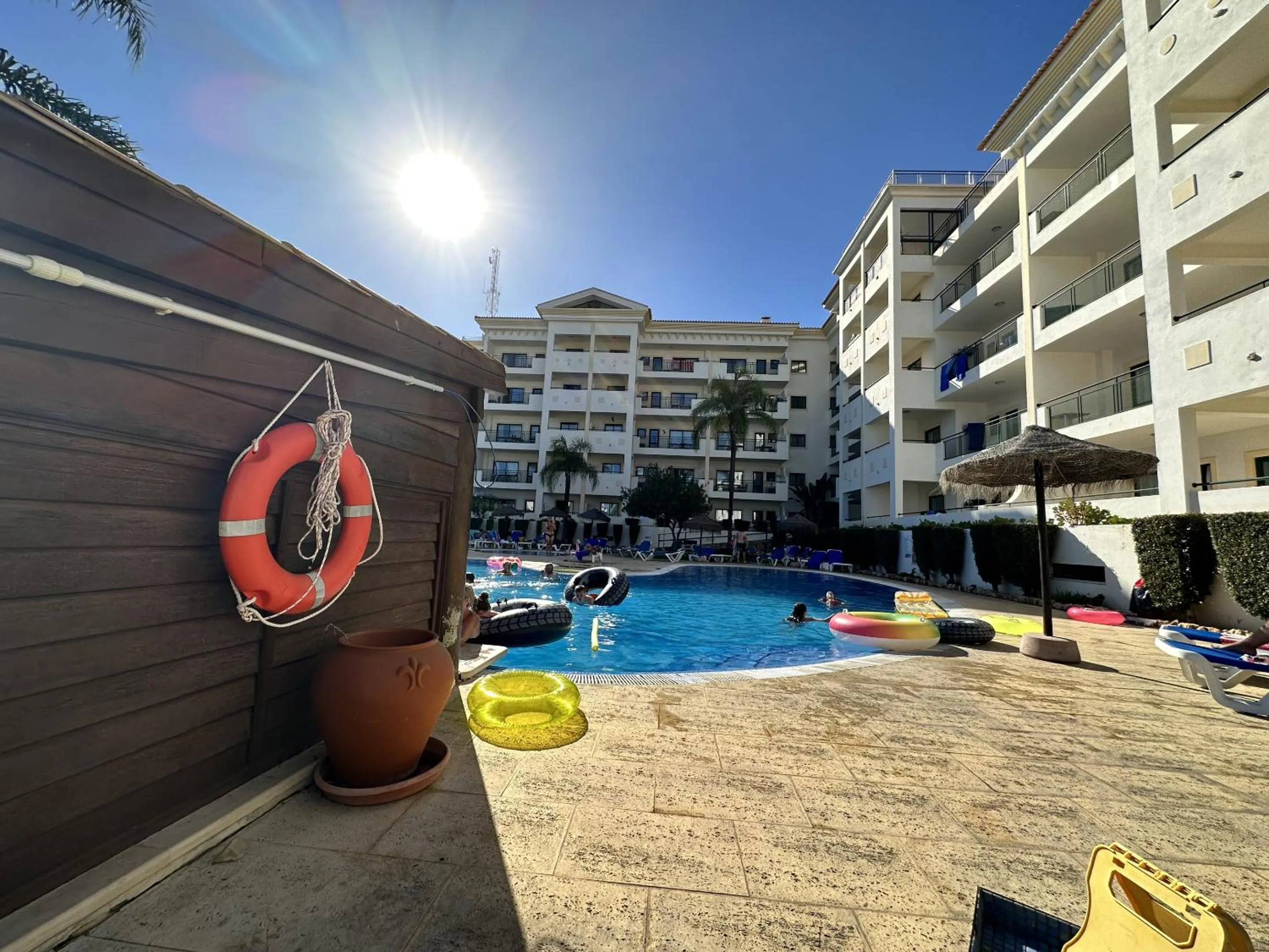 Pool view in BayView Albufeira