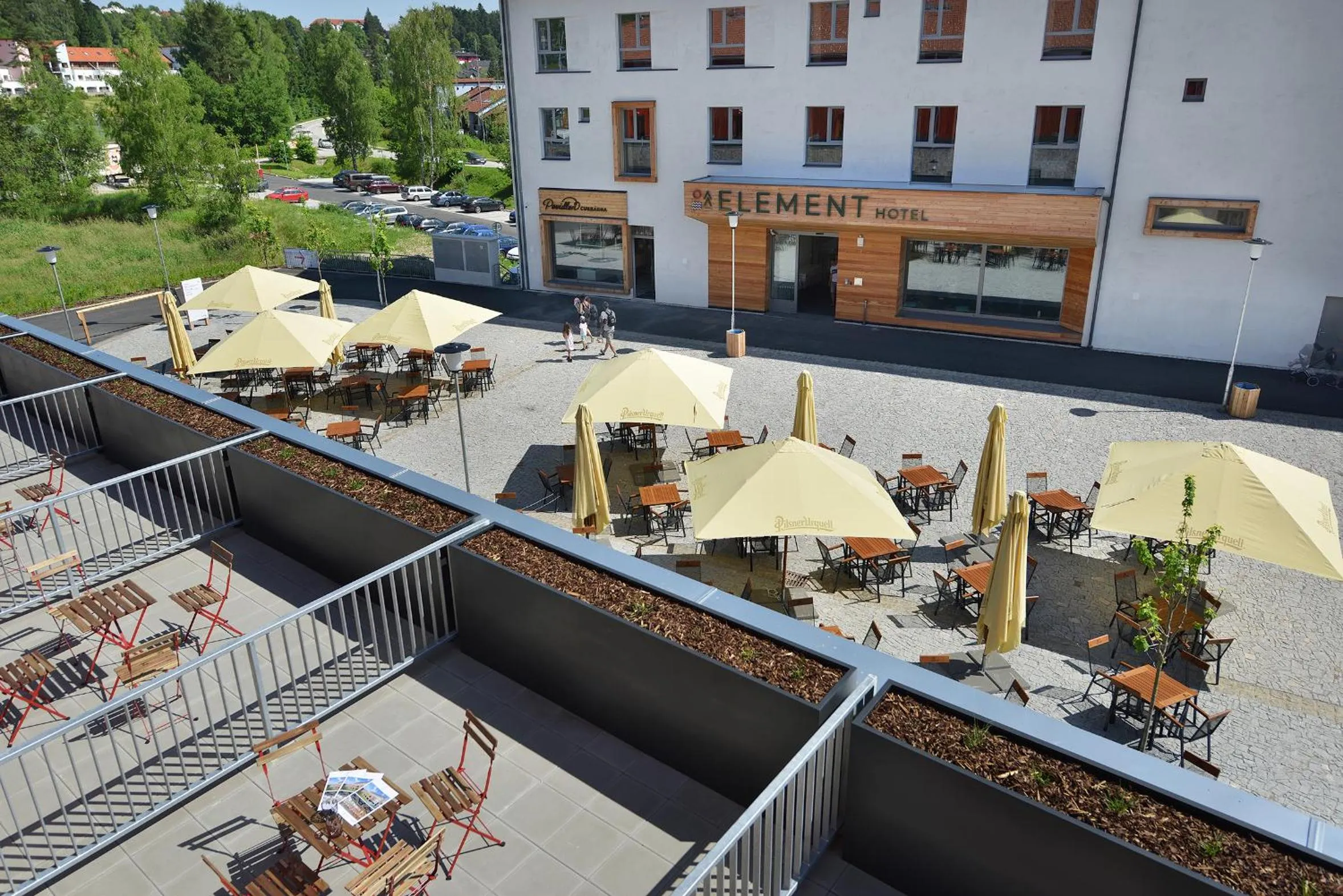 Property building in Hotel Element