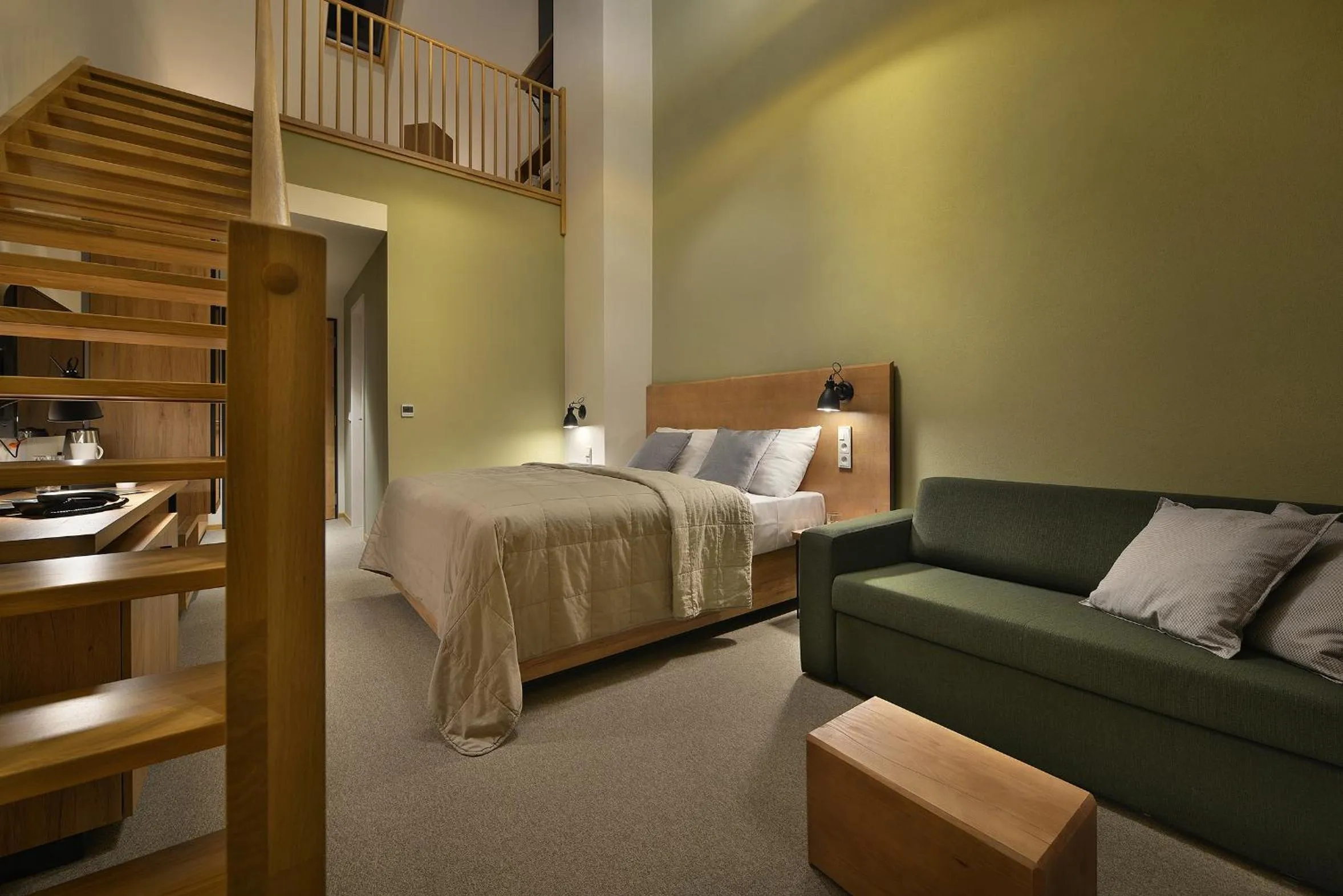 Bed in Hotel Element