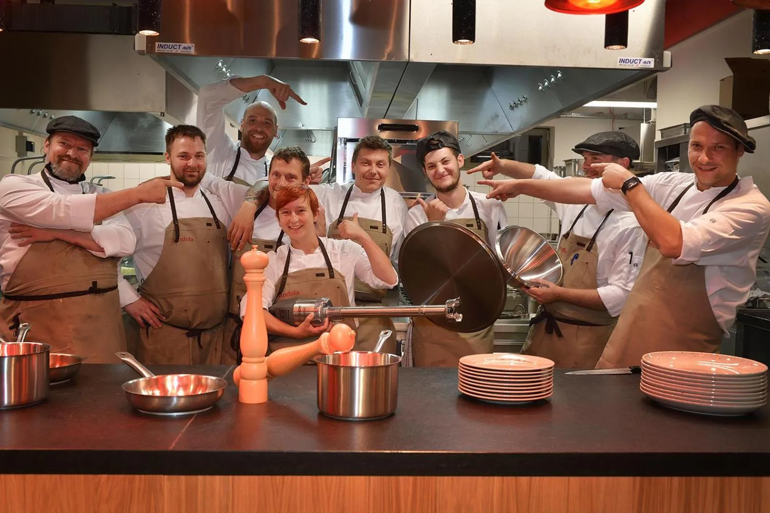 Staff in Hotel Element