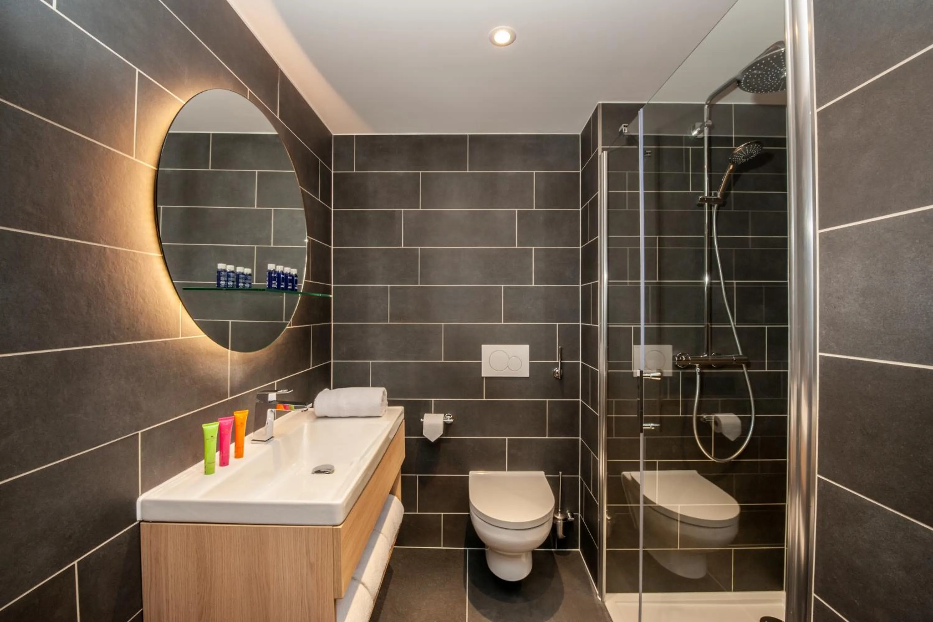 Bathroom in Aparthotel Adagio Zurich City Center