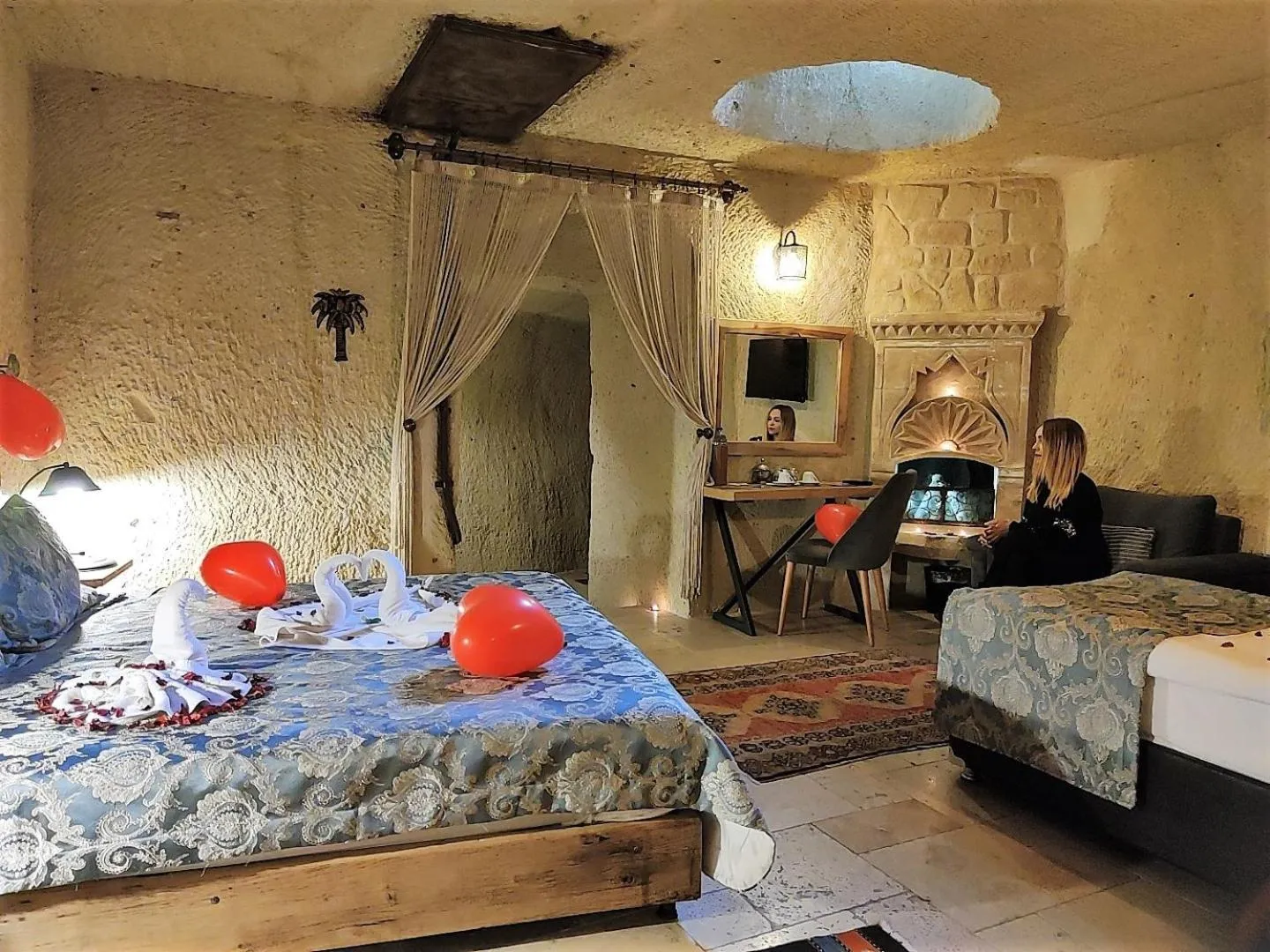 Bed in Nox Cave Hotel Special Class