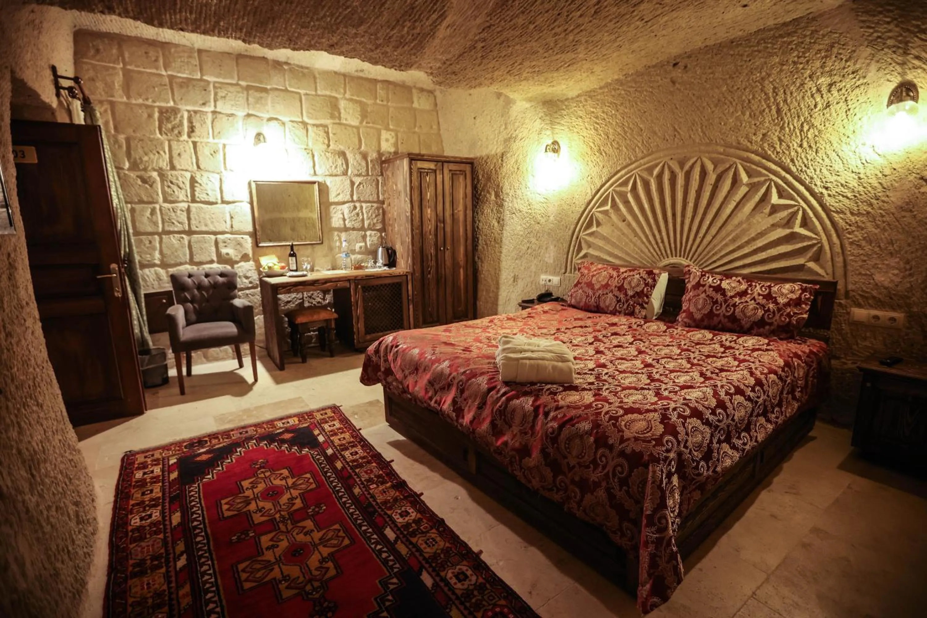 Bed in Nox Cave Hotel Special Class