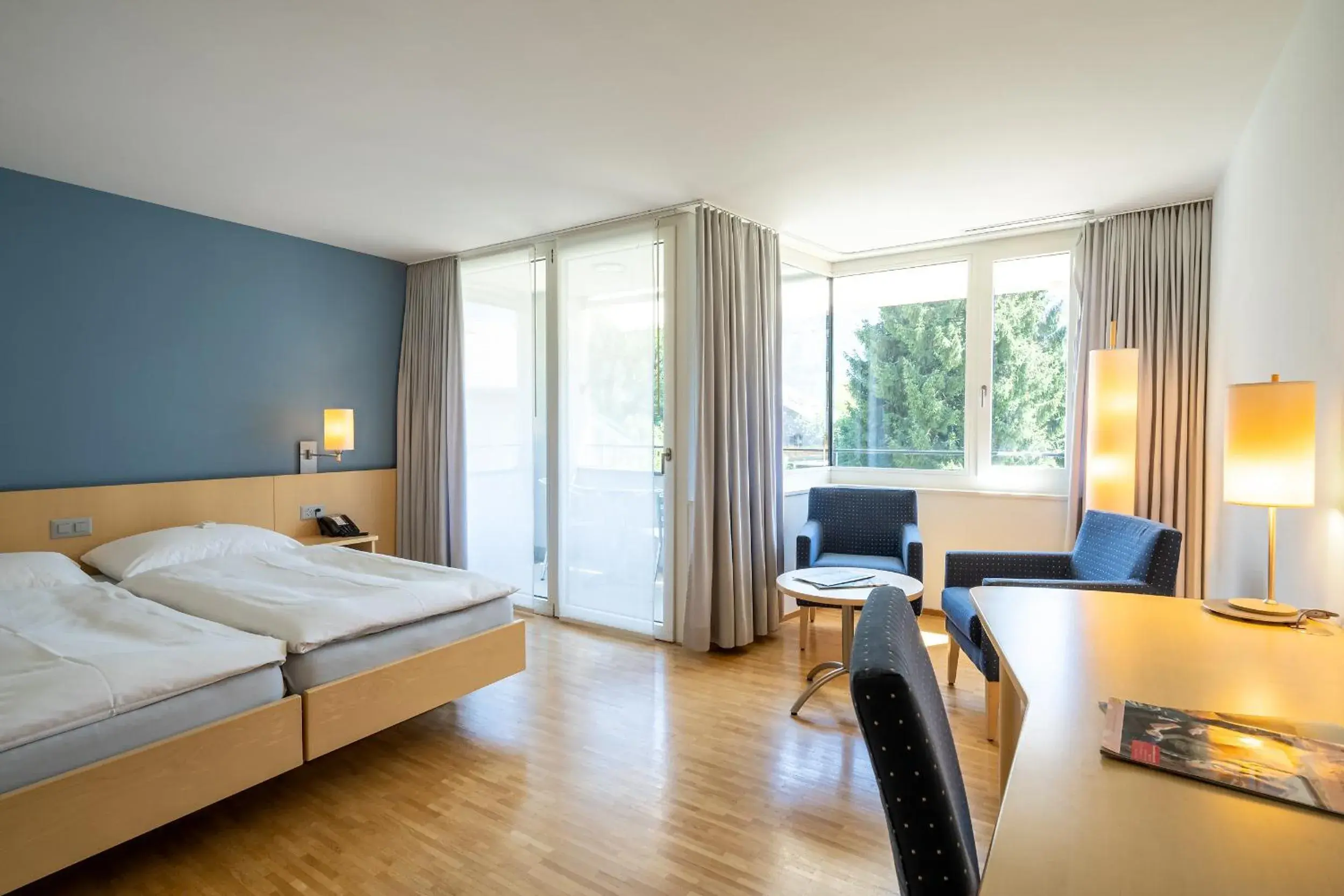 Classic Double Room in Hotel Artos Interlaken Classic Double Room in Hotel Artos Interlaken