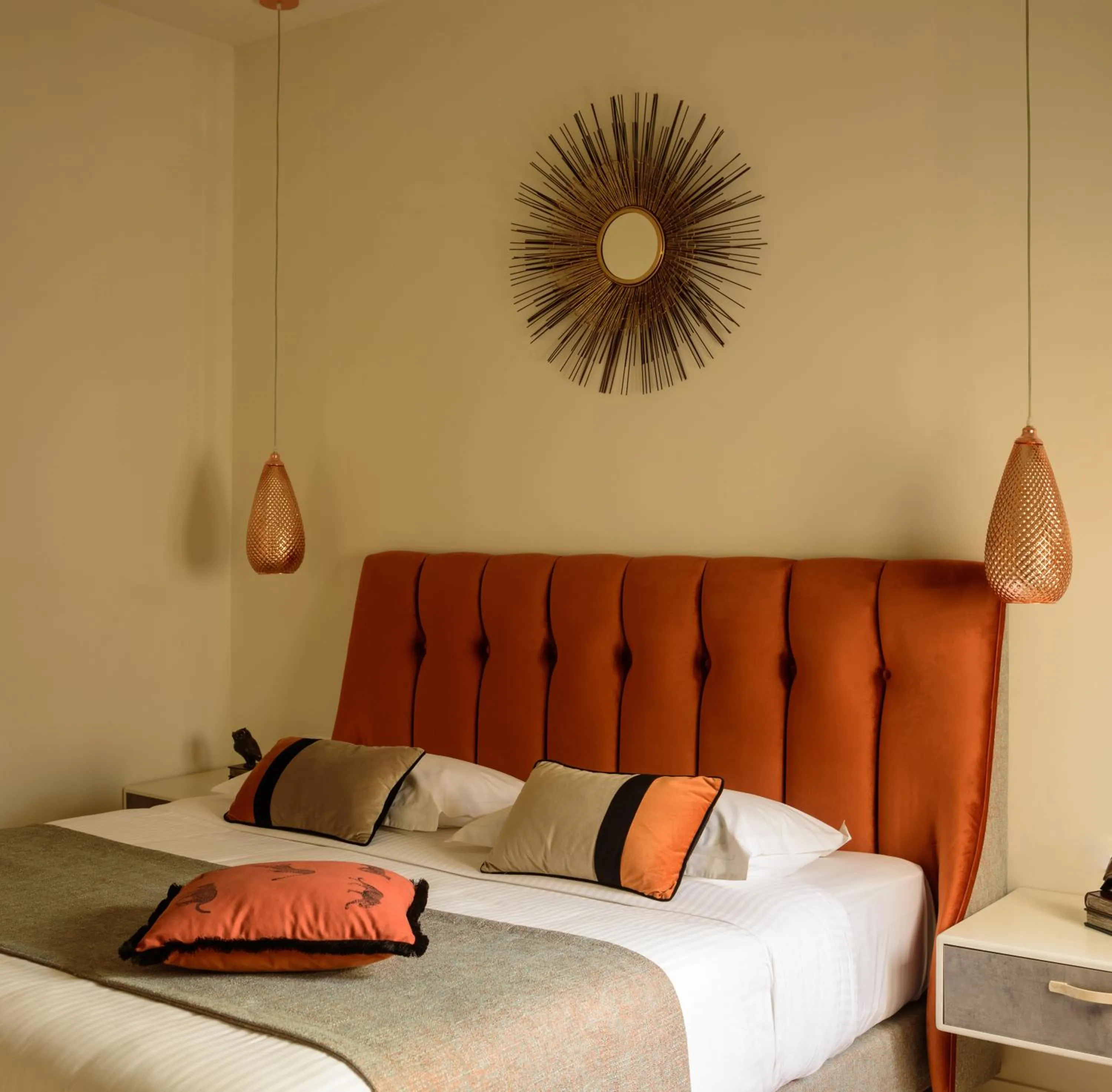 Bed in THIRAMENOUS RESIDENCE