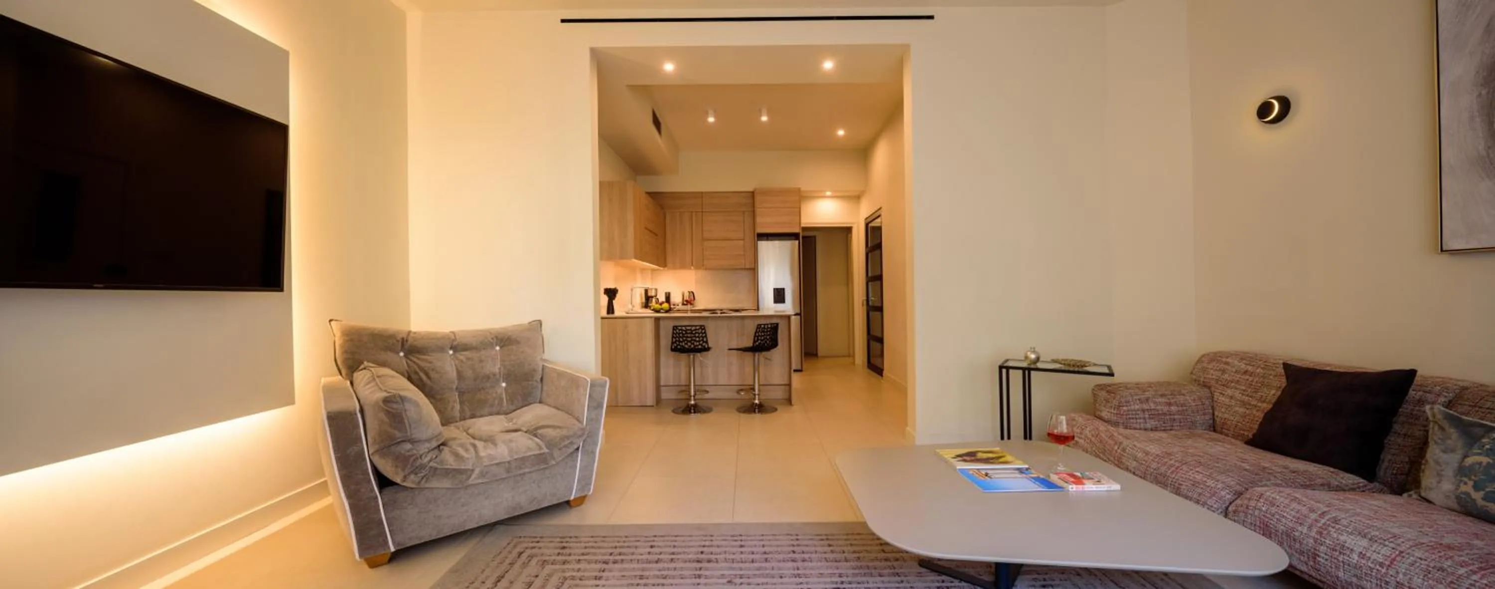 Living room in THIRAMENOUS RESIDENCE