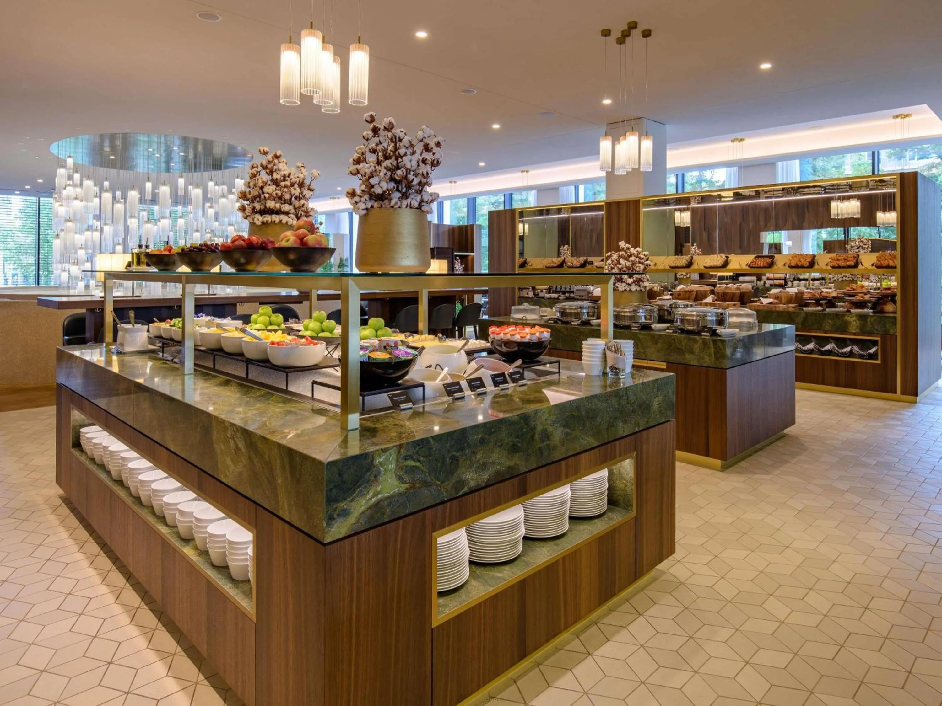 Breakfast in Mövenpick Hotel Basel