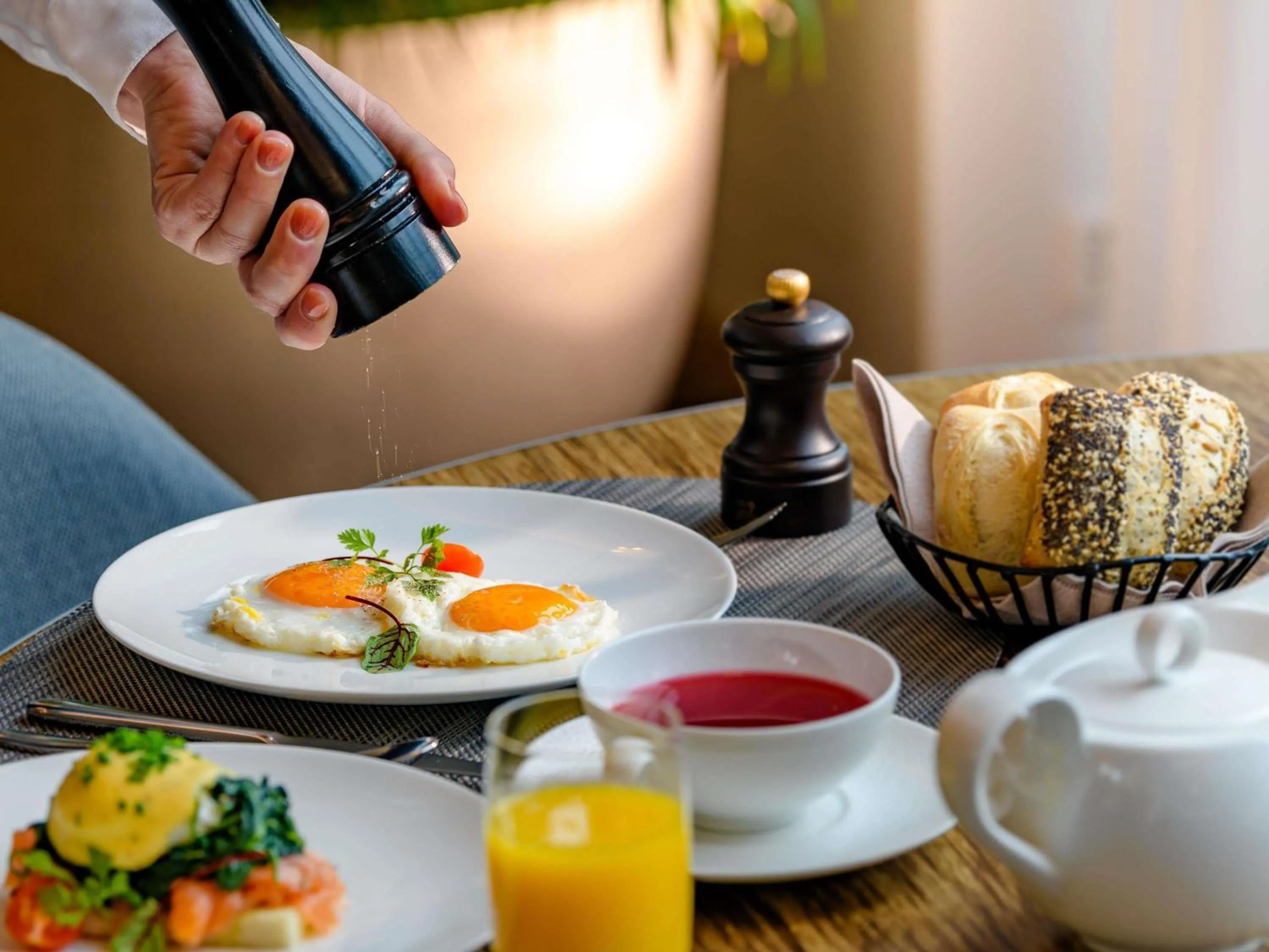 Breakfast in Mövenpick Hotel Basel