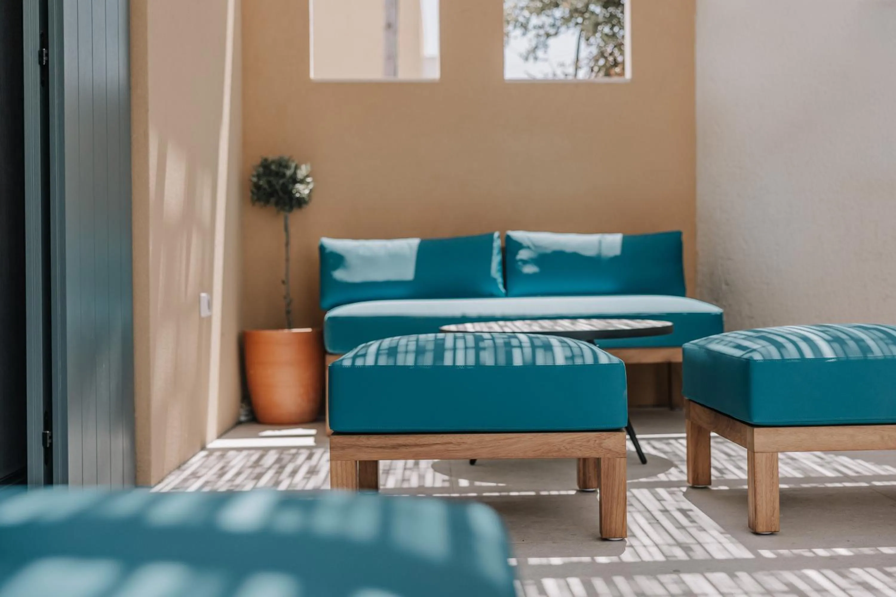 Patio in Tessera Villas & Studios Collection