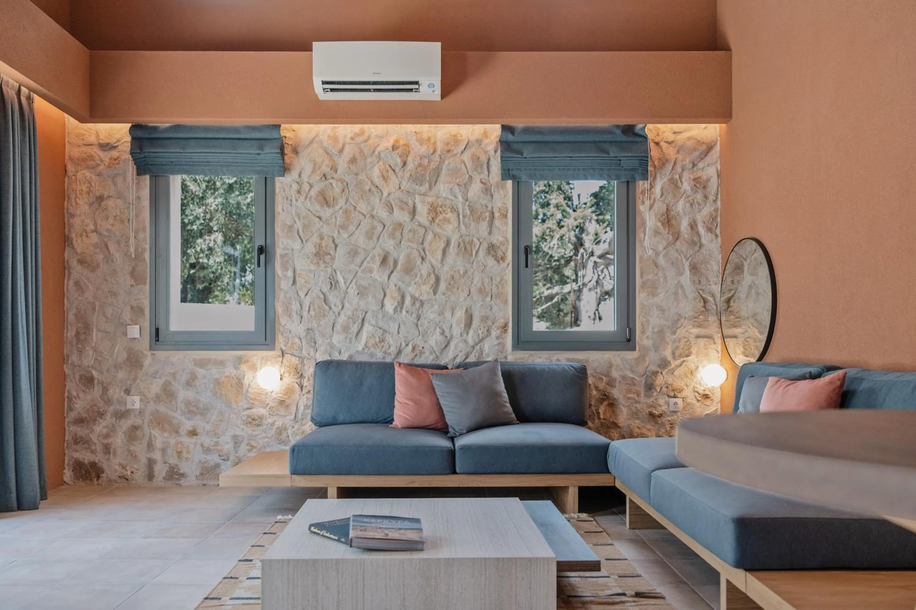 Living room in Tessera Villas & Studios Collection