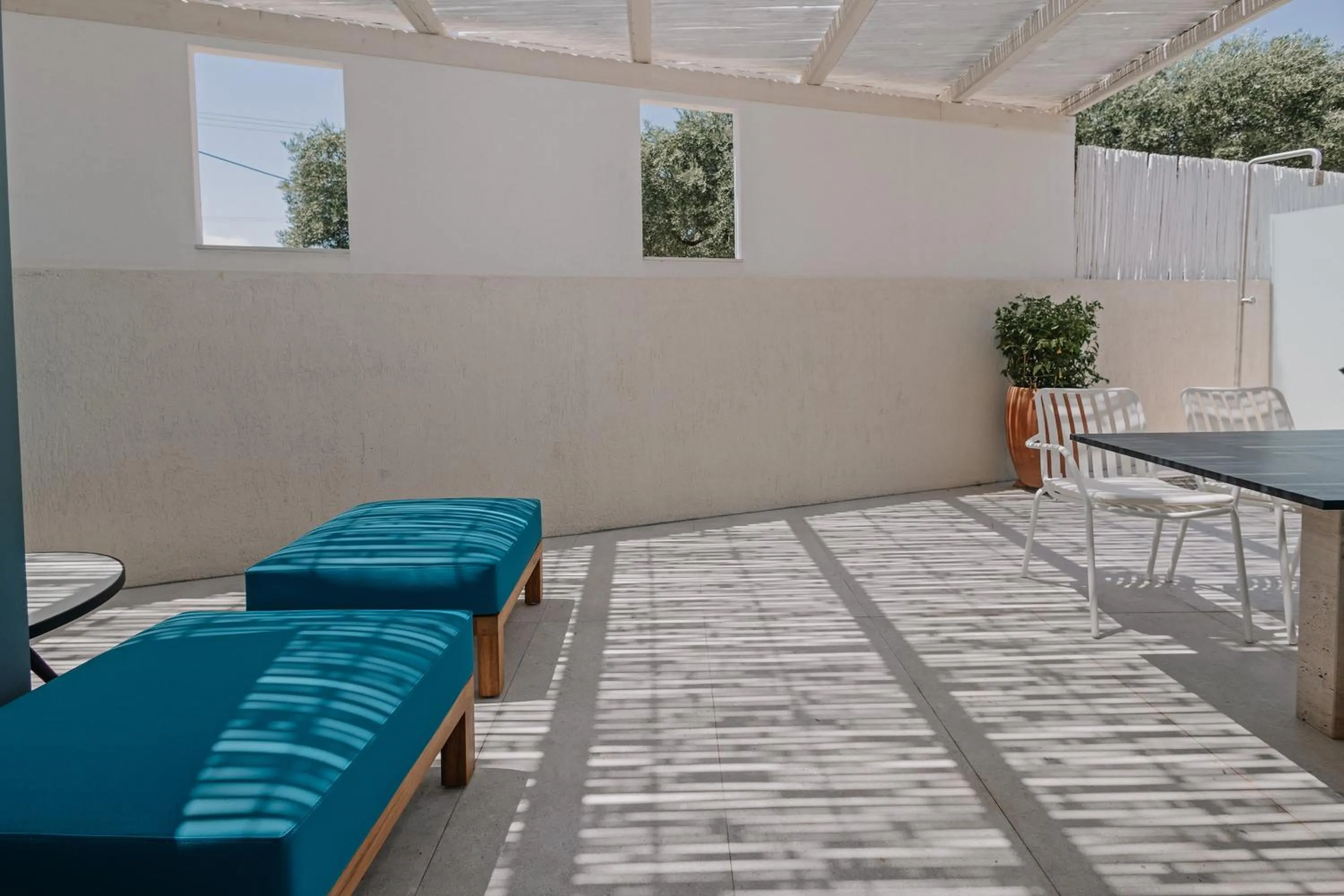 Patio in Tessera Villas & Studios Collection