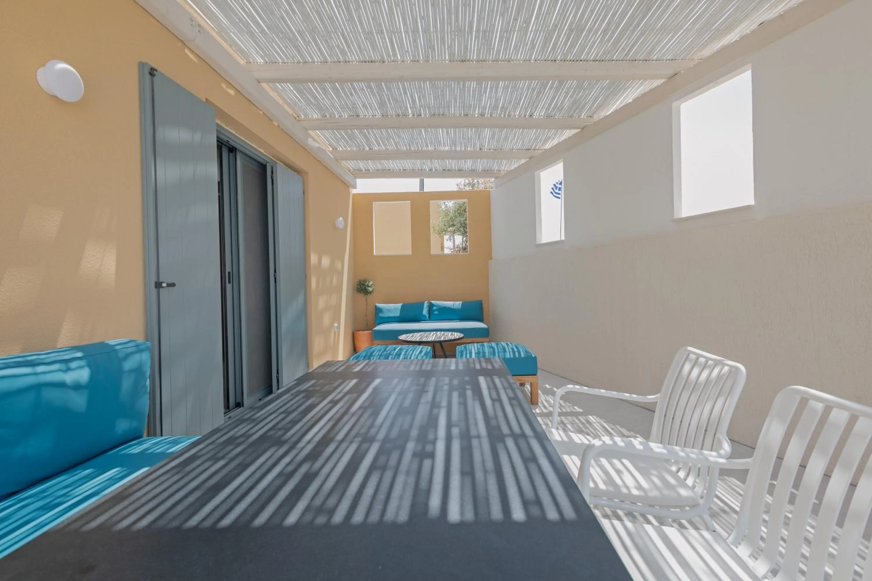 Patio, Bed in Tessera Villas & Studios Collection