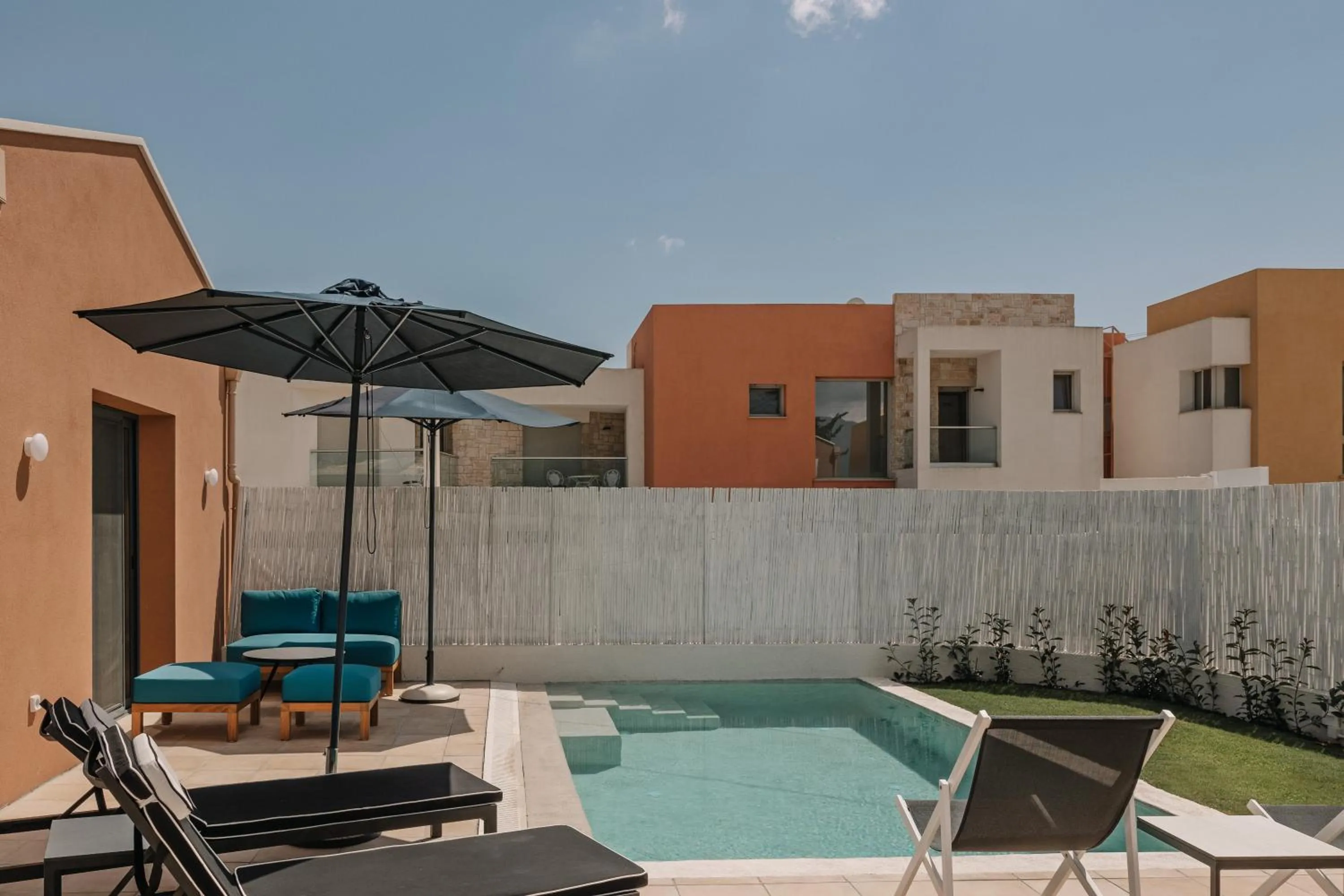 Pool view in Tessera Villas & Studios Collection