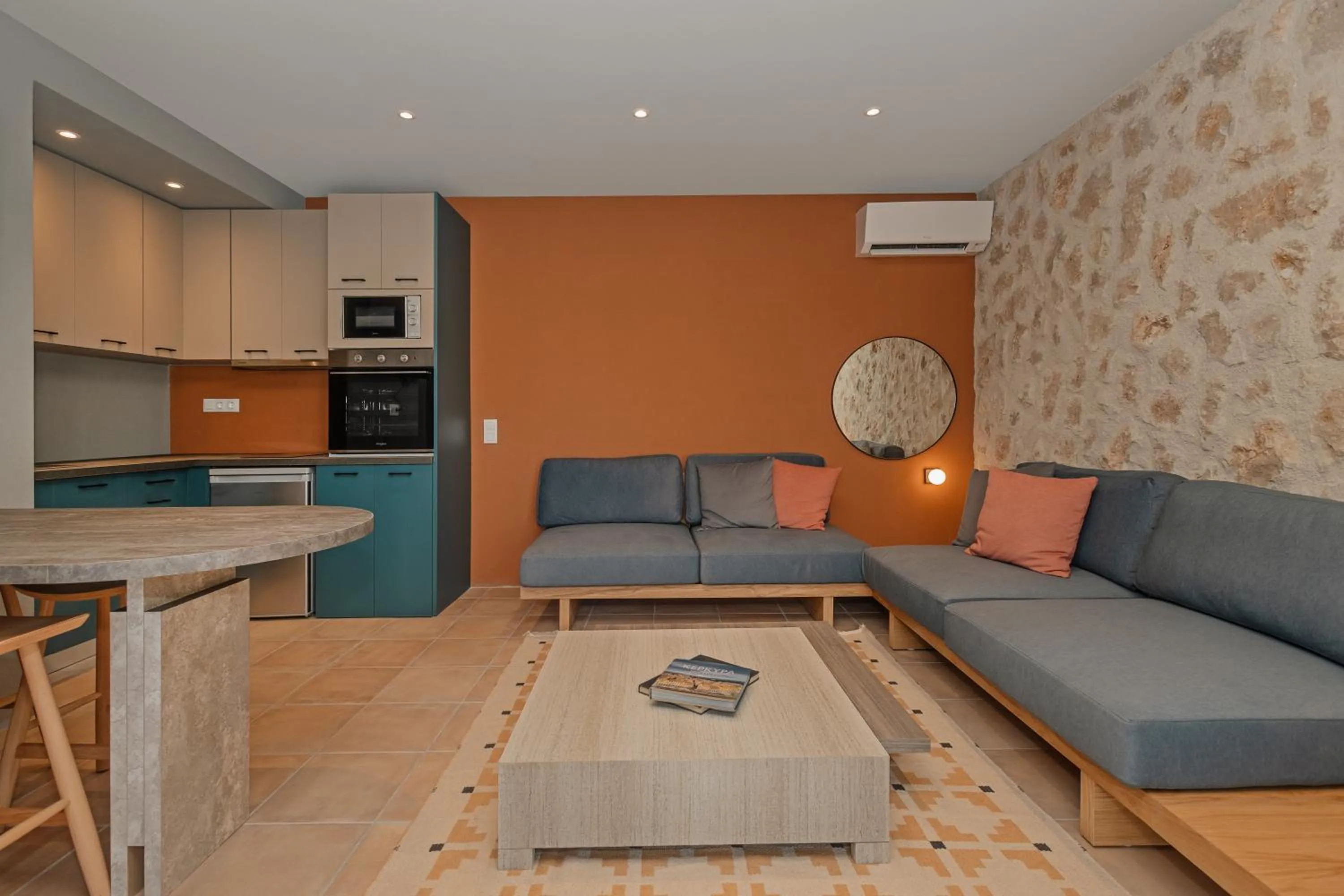 Living room in Tessera Villas & Studios Collection