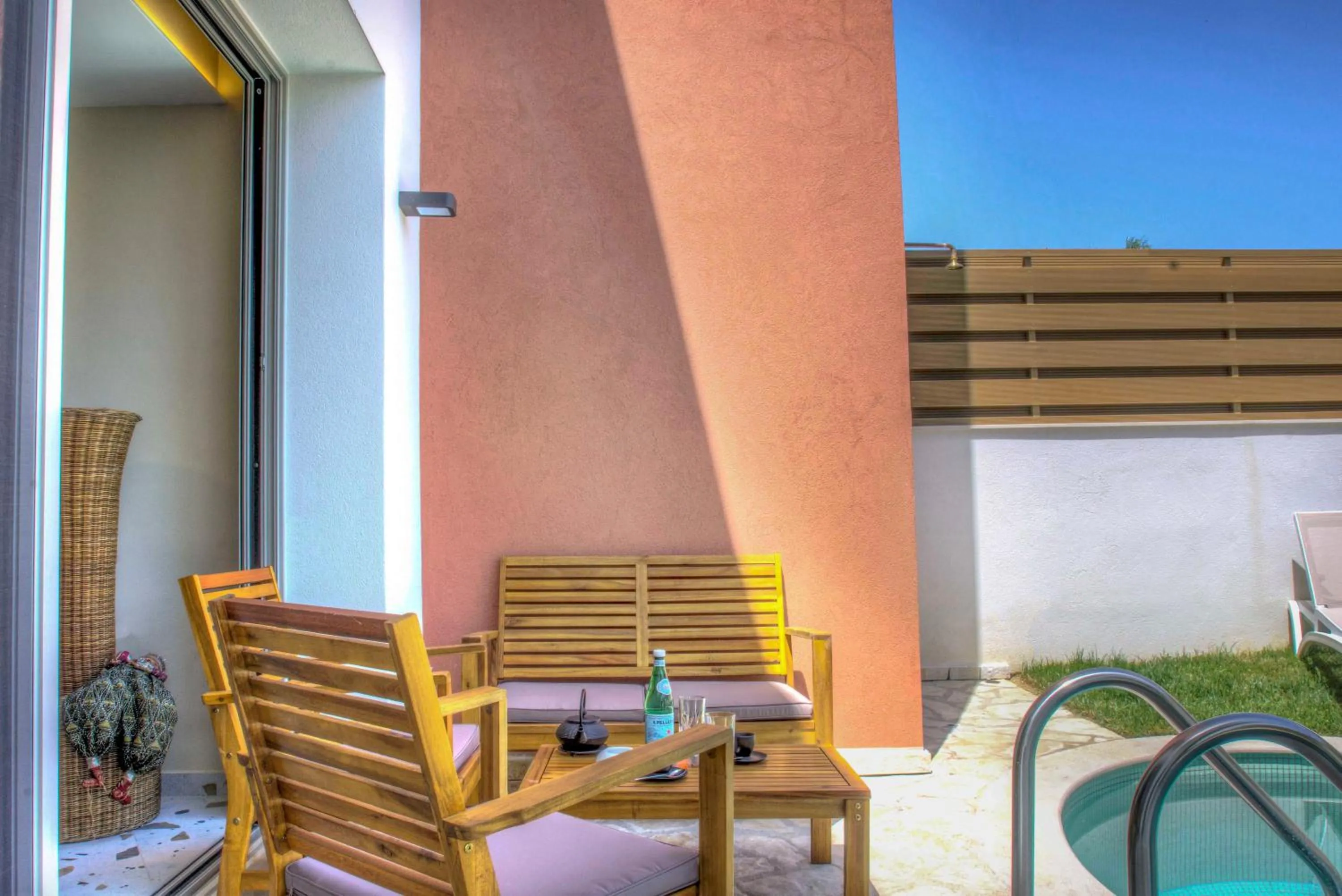 Patio in Tessera Villas & Studios Collection