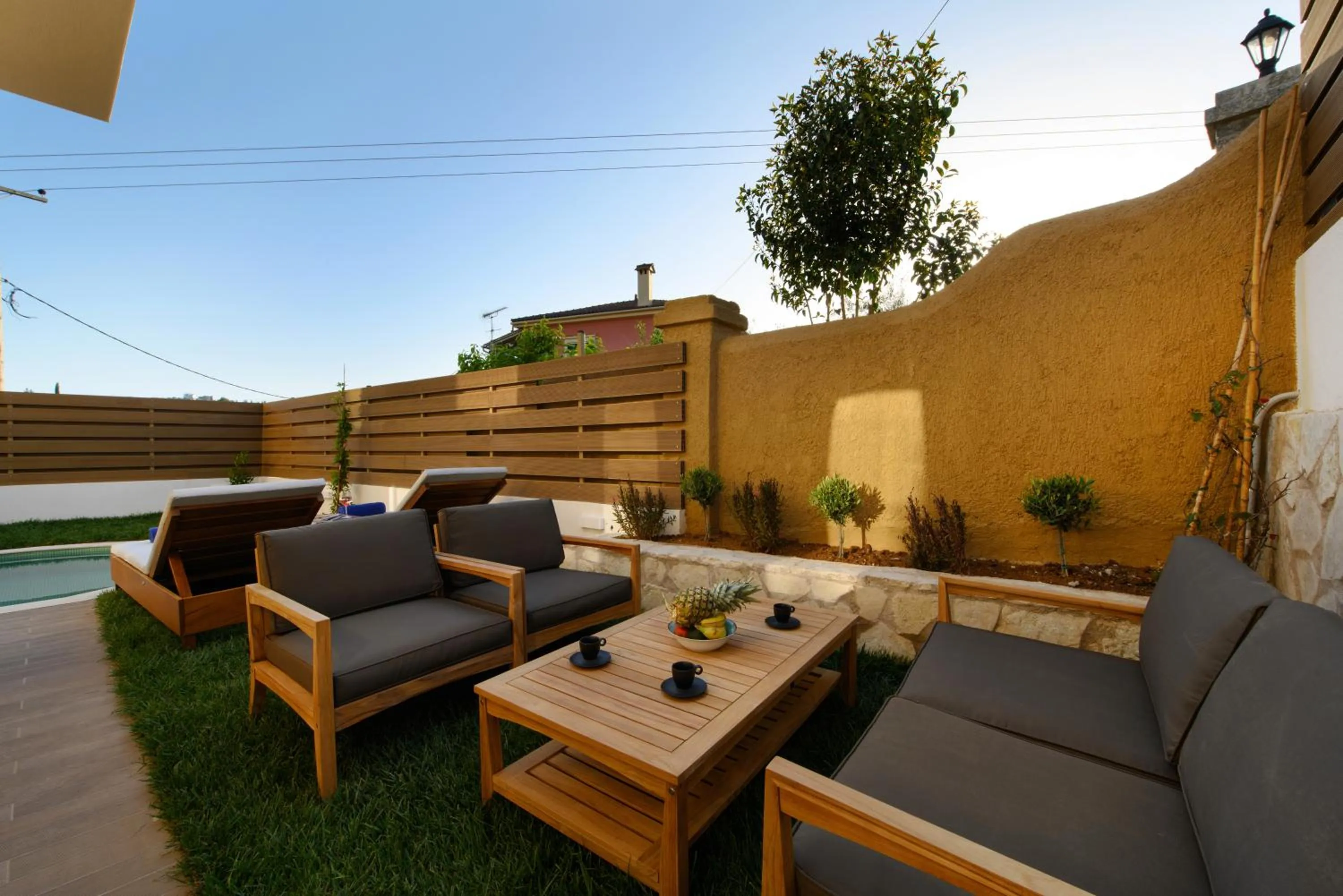 Patio in Tessera Villas & Studios Collection