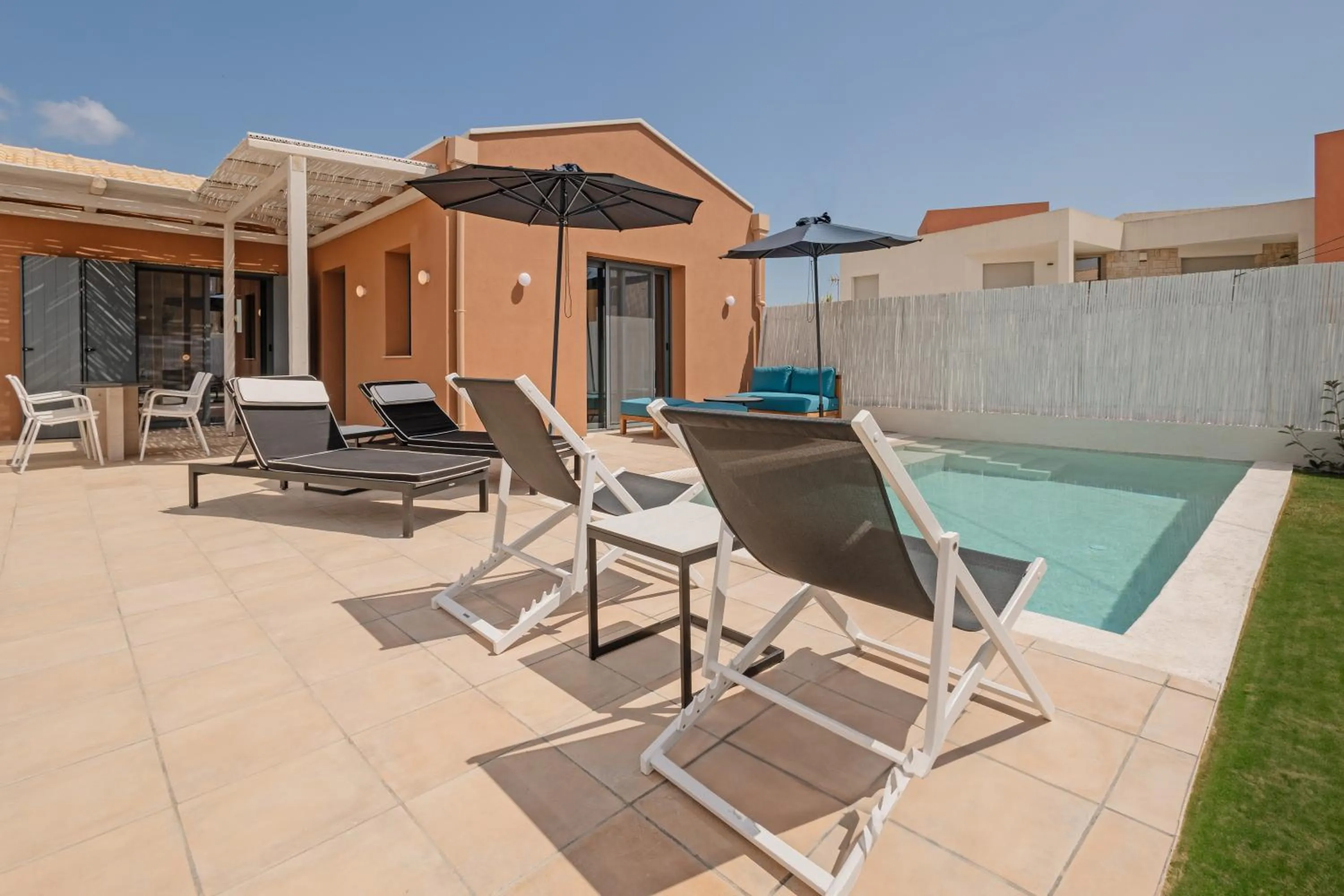 Pool view in Tessera Villas & Studios Collection