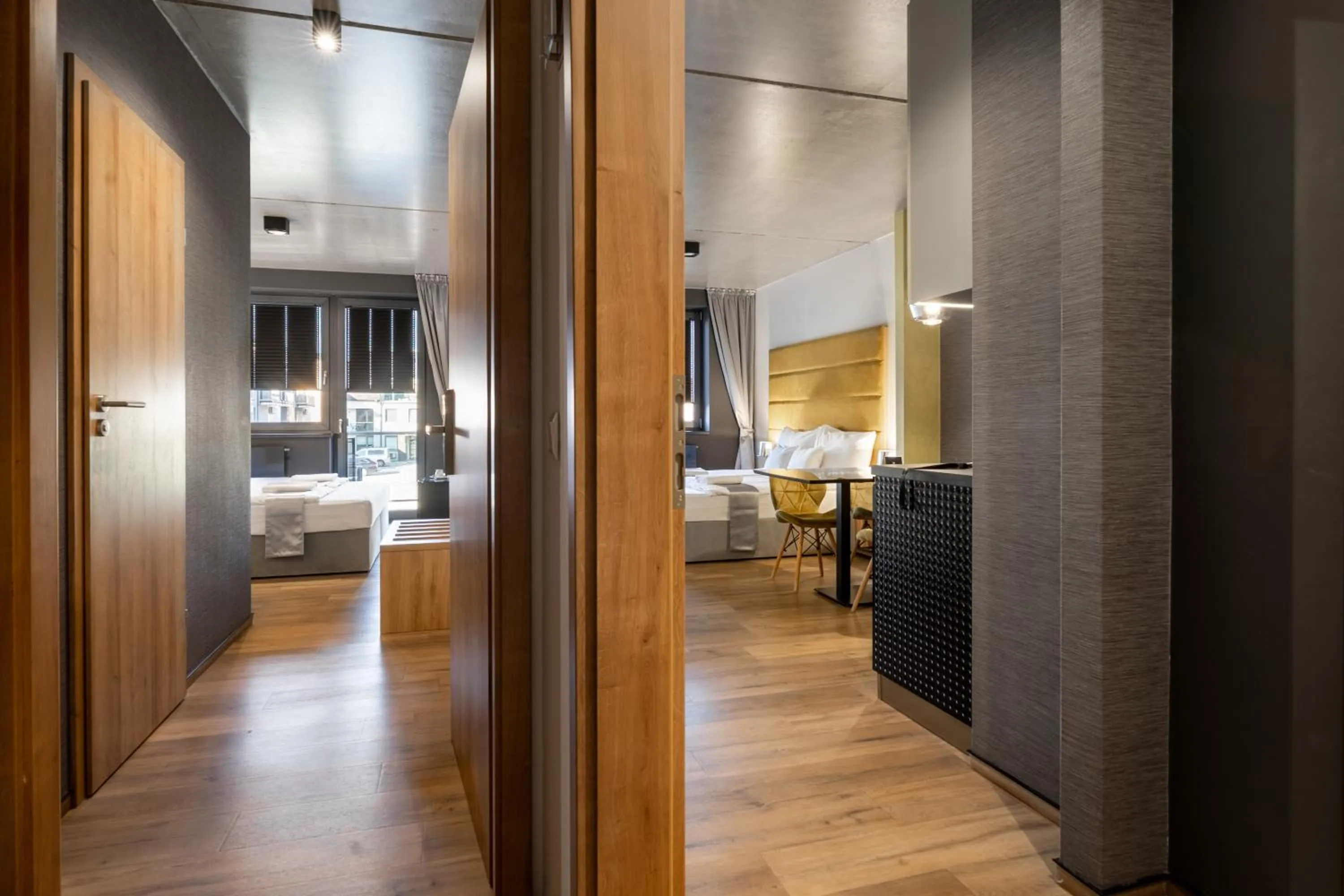 Photo of the whole room, Bed in R31 Residence