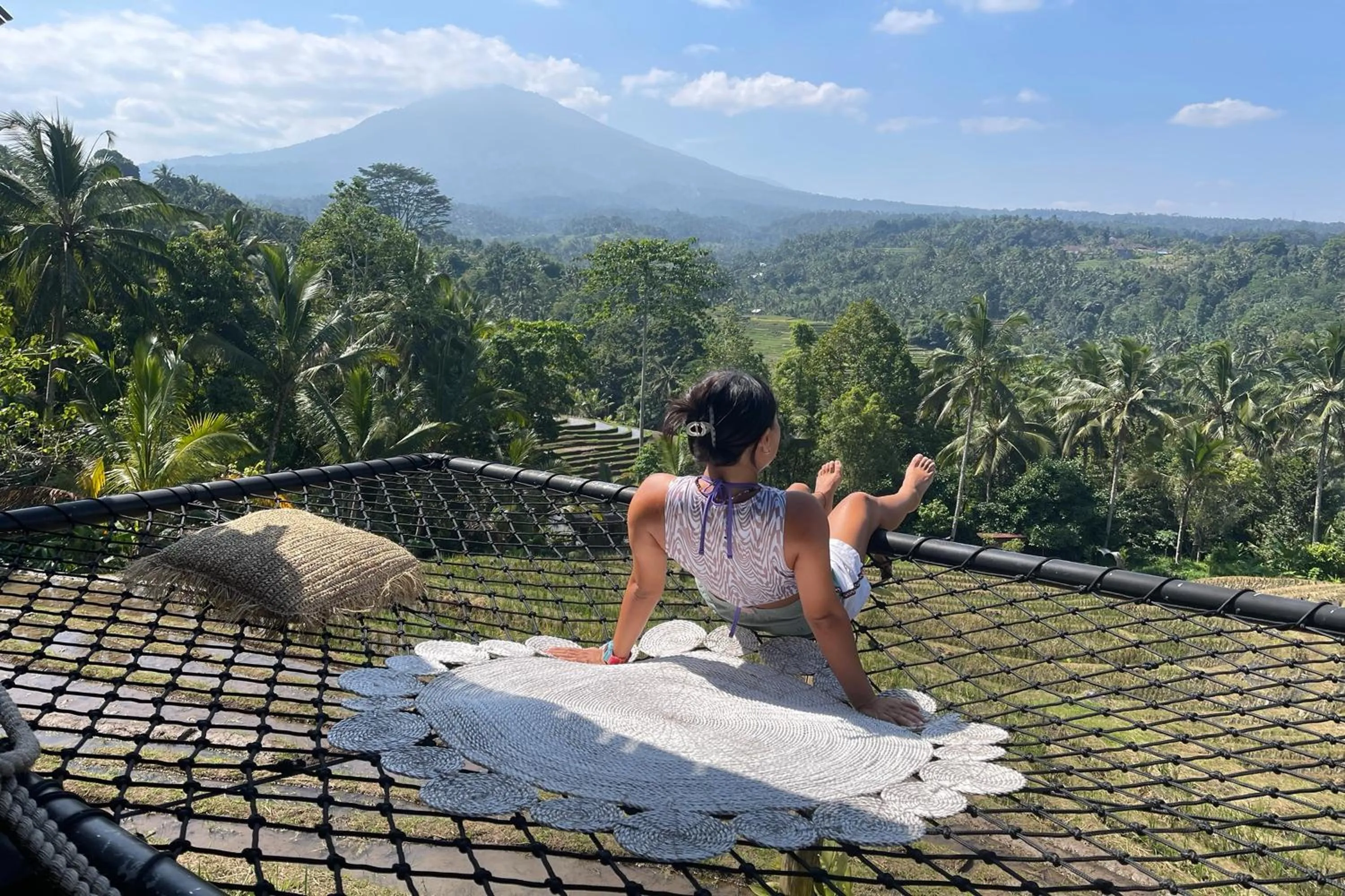 Mountain view in KTS - Kubu Tepi Sawah