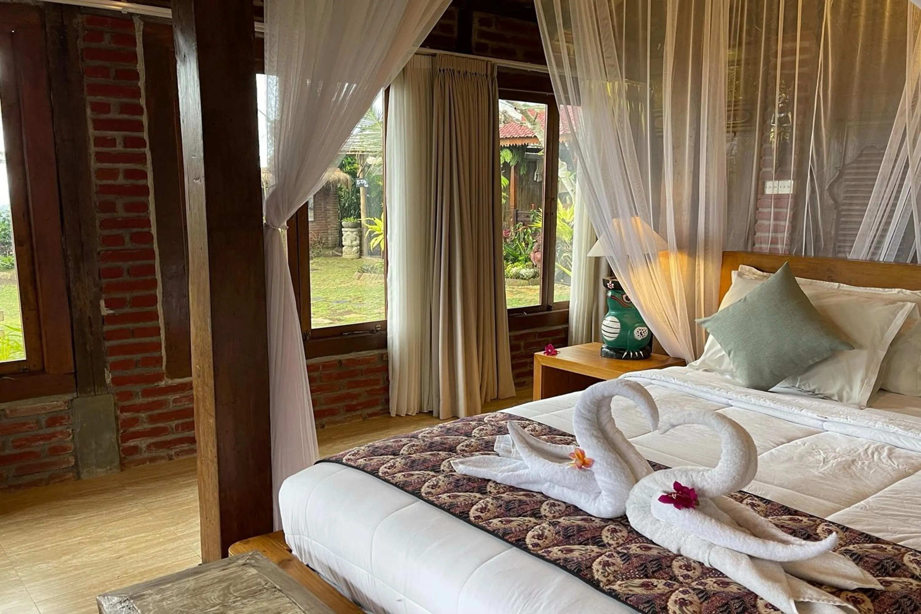 Bed in KTS - Kubu Tepi Sawah