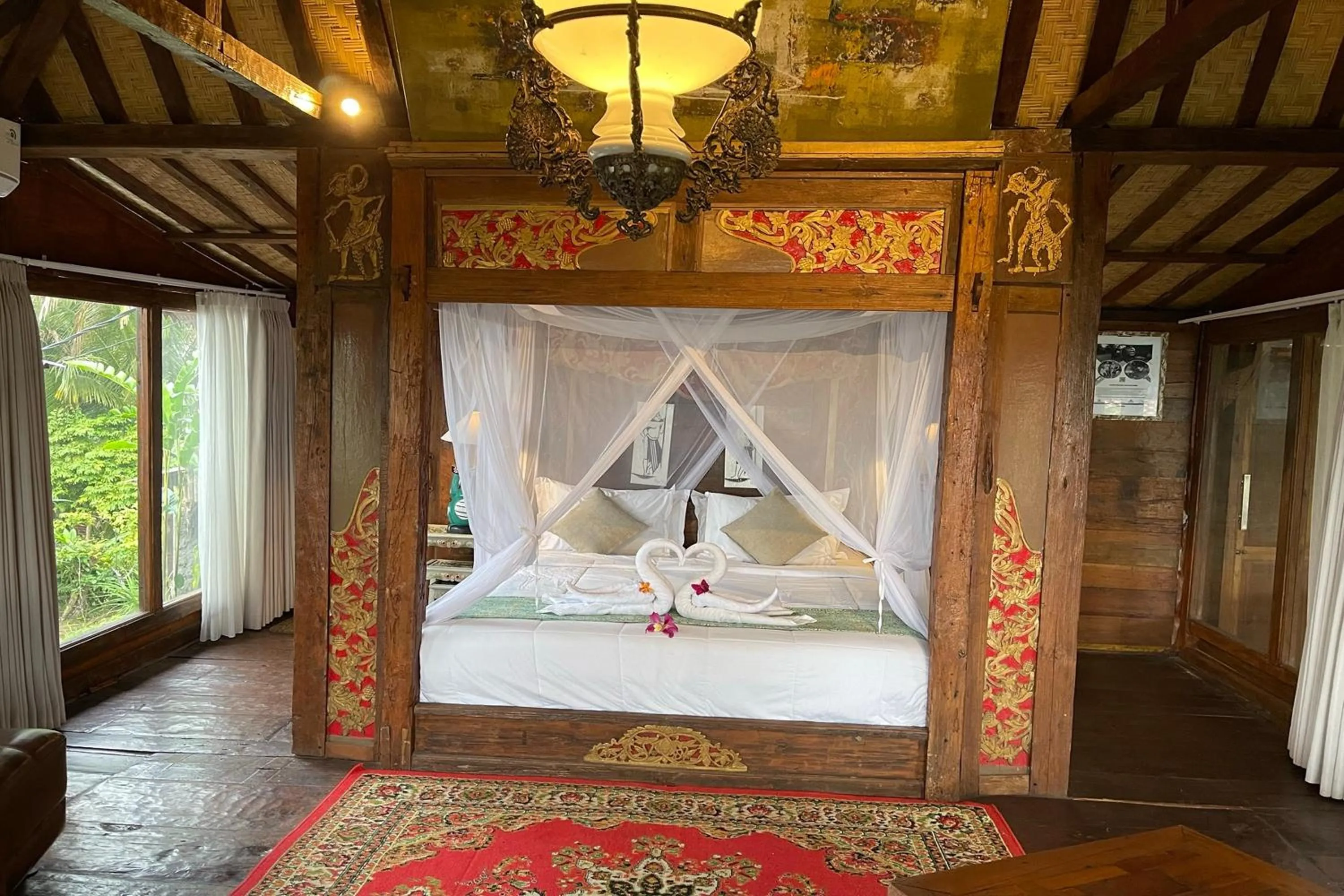 Bed in KTS - Kubu Tepi Sawah