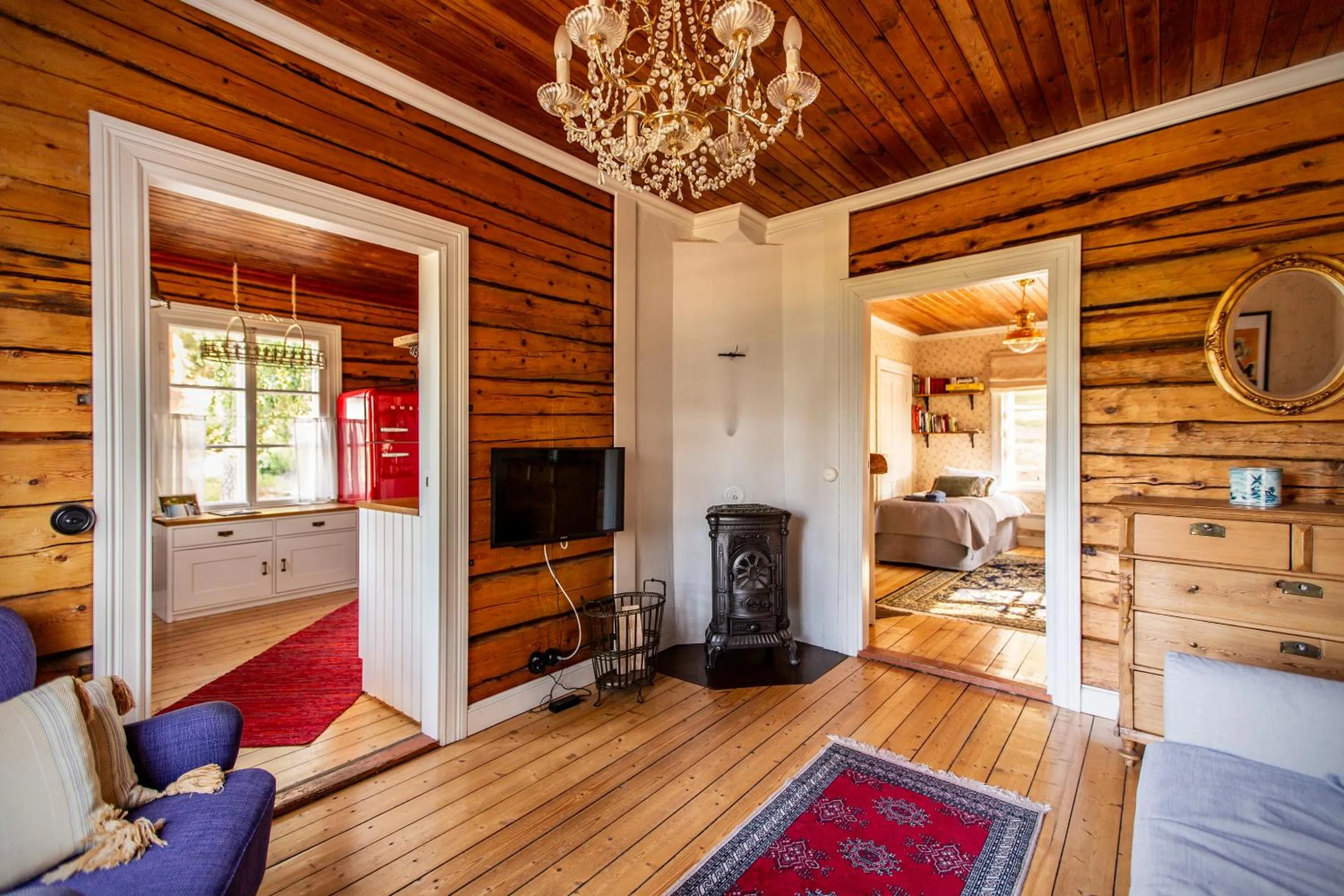Seating area in Villa Wolax