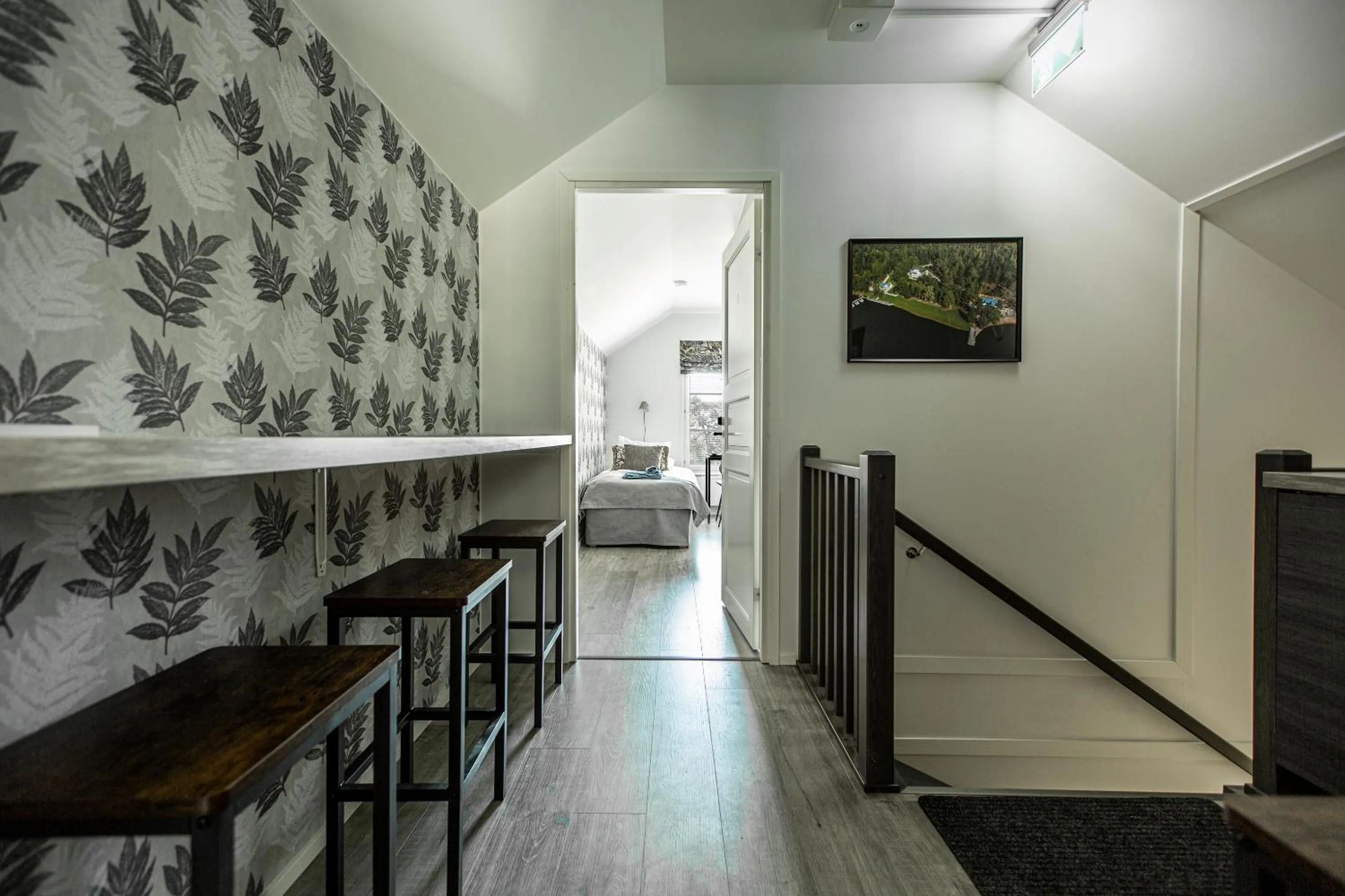 Lobby or reception, Bed in Villa Wolax