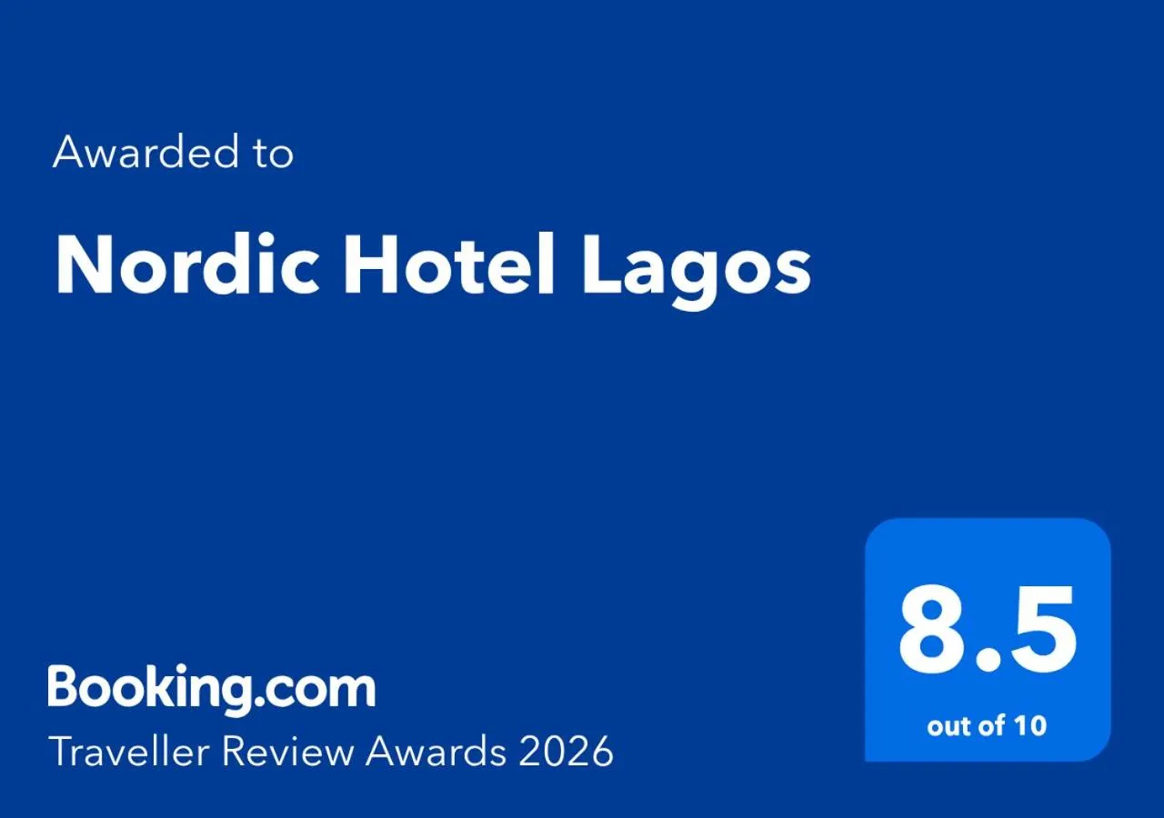 Certificate/Award in Nordic Hotel Lagos