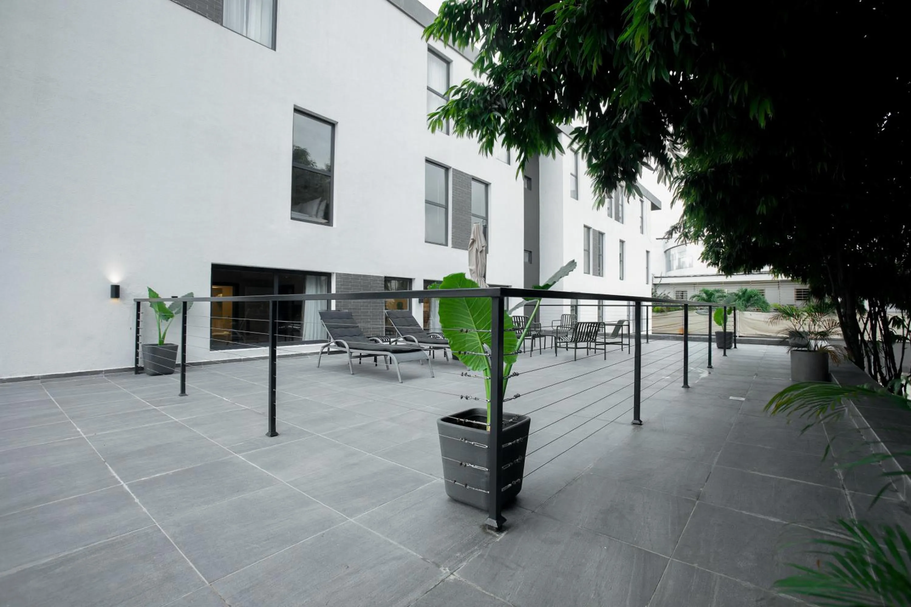 Balcony/Terrace in Nordic Hotel Lagos