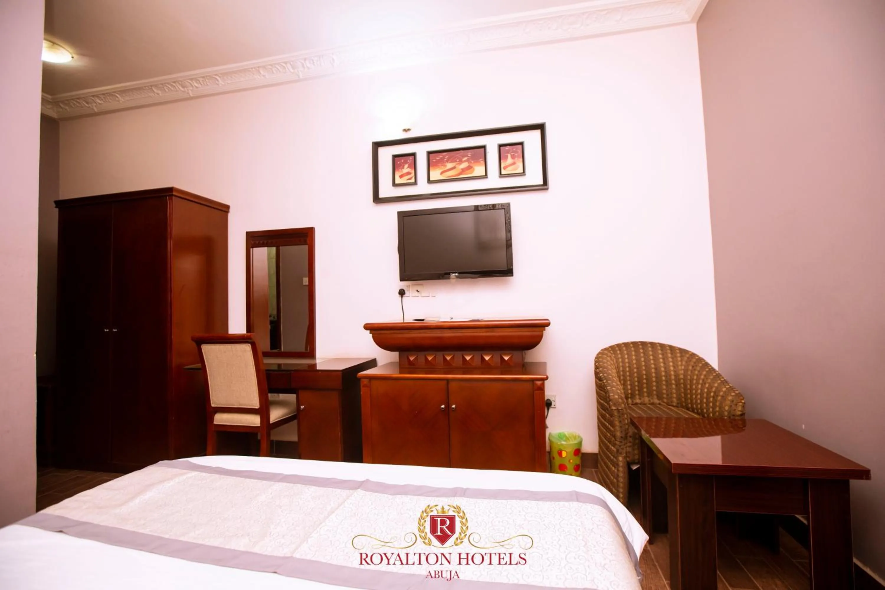 Bed in Royalton Hotels Abuja