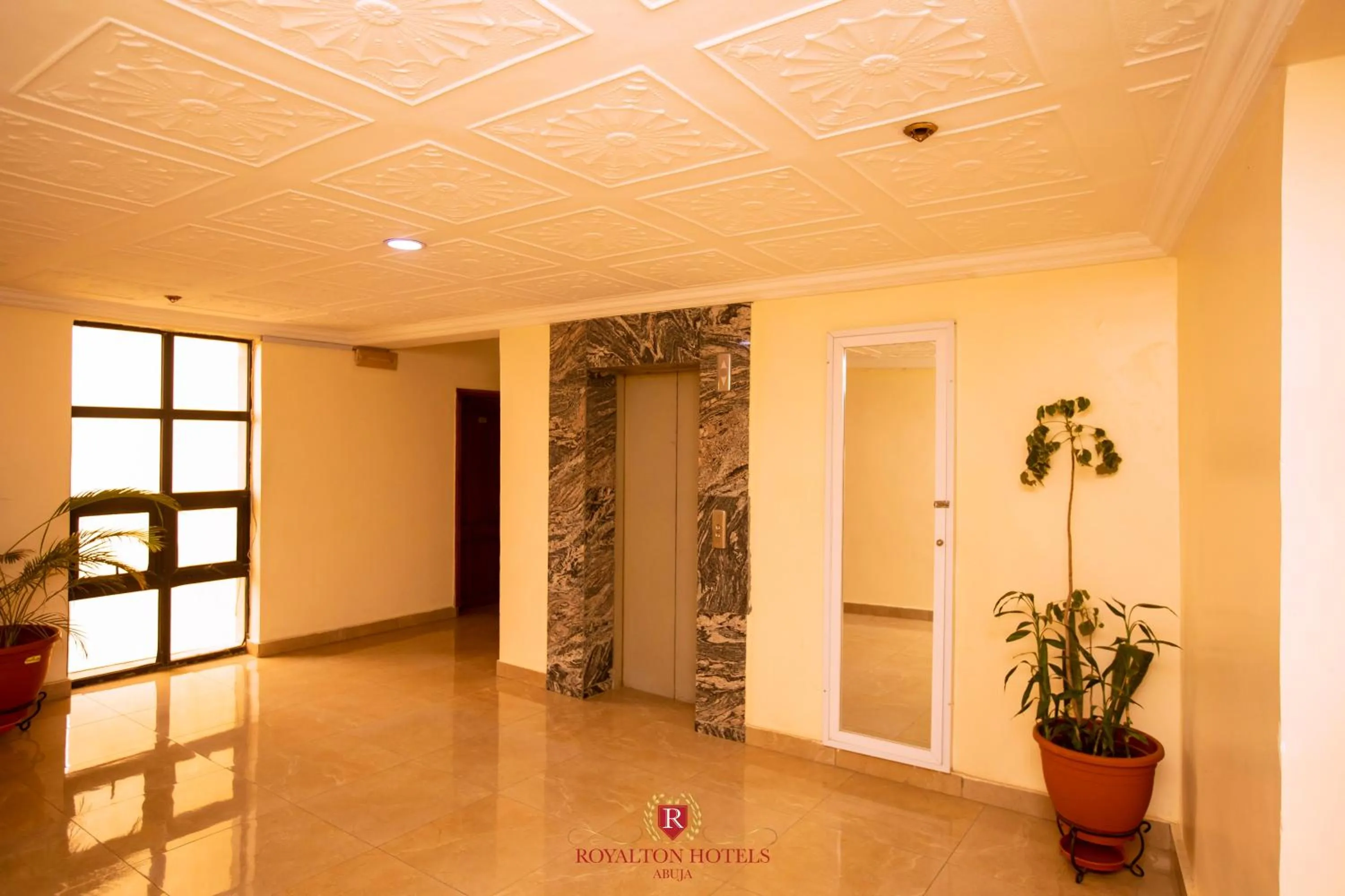 elevator in Royalton Hotels Abuja