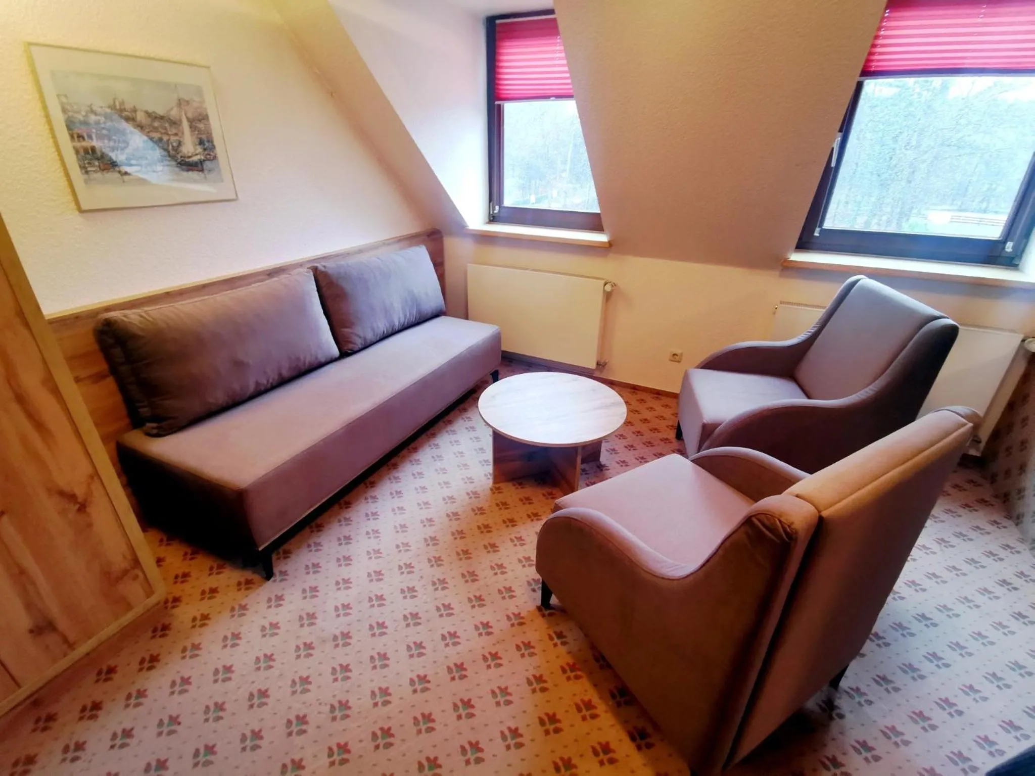 Seating area in Heidehotel Soltauer Hof