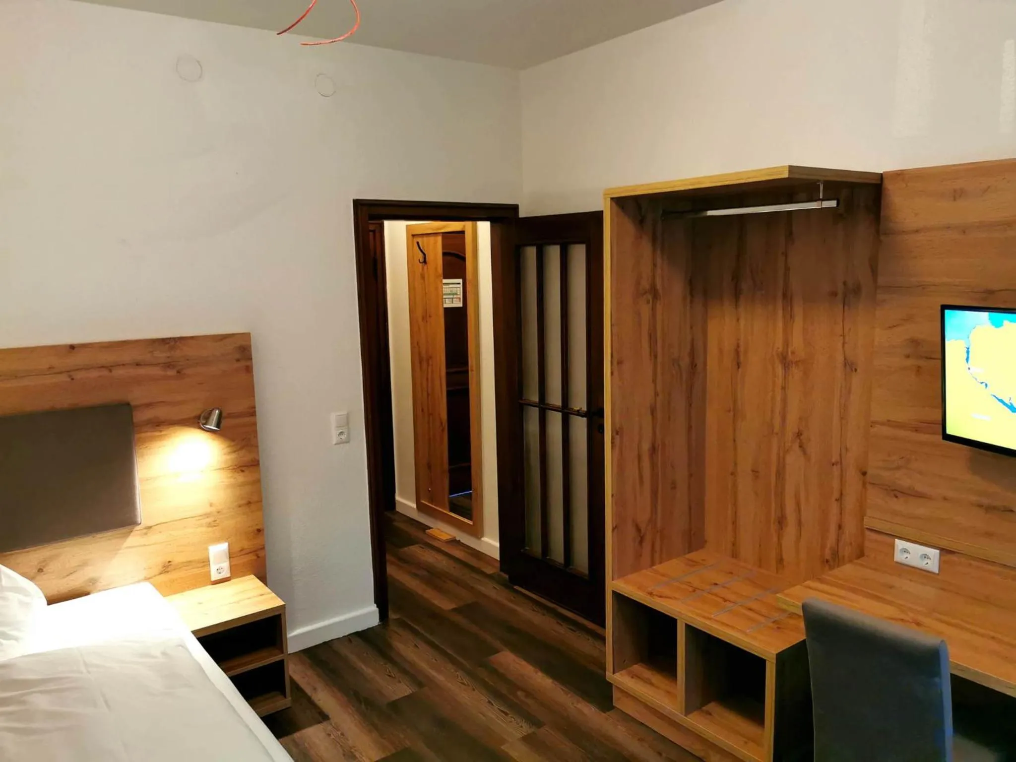 Bed in Heidehotel Soltauer Hof