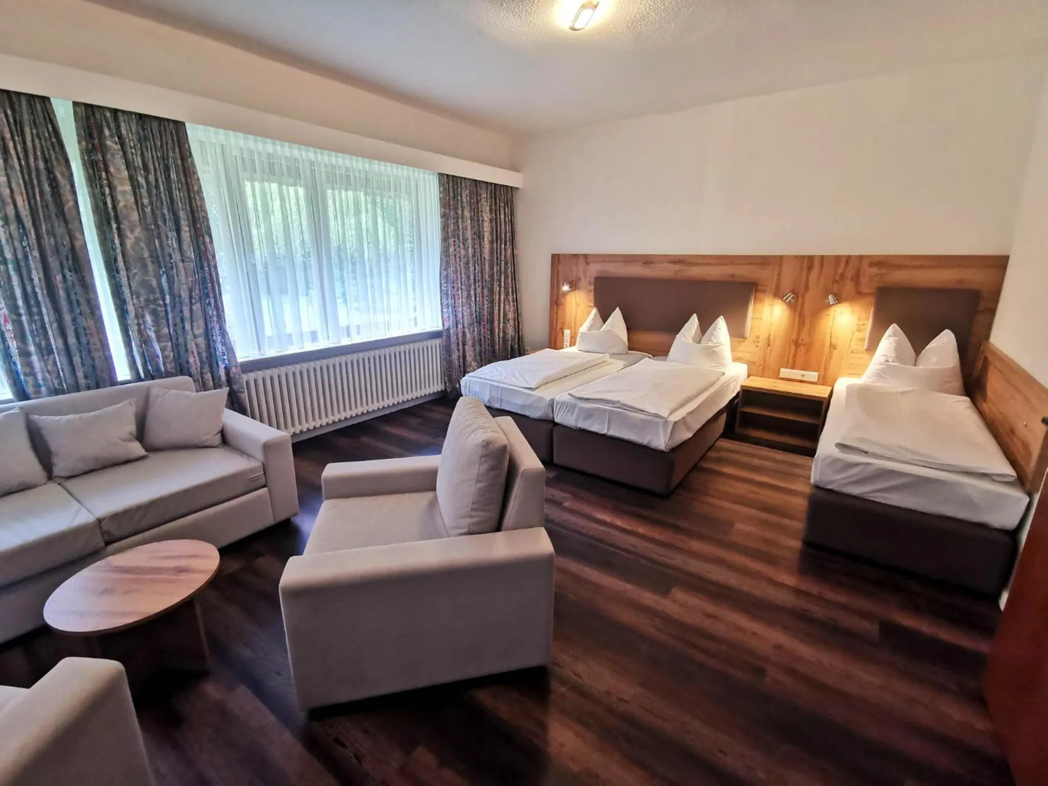 Bed in Heidehotel Soltauer Hof