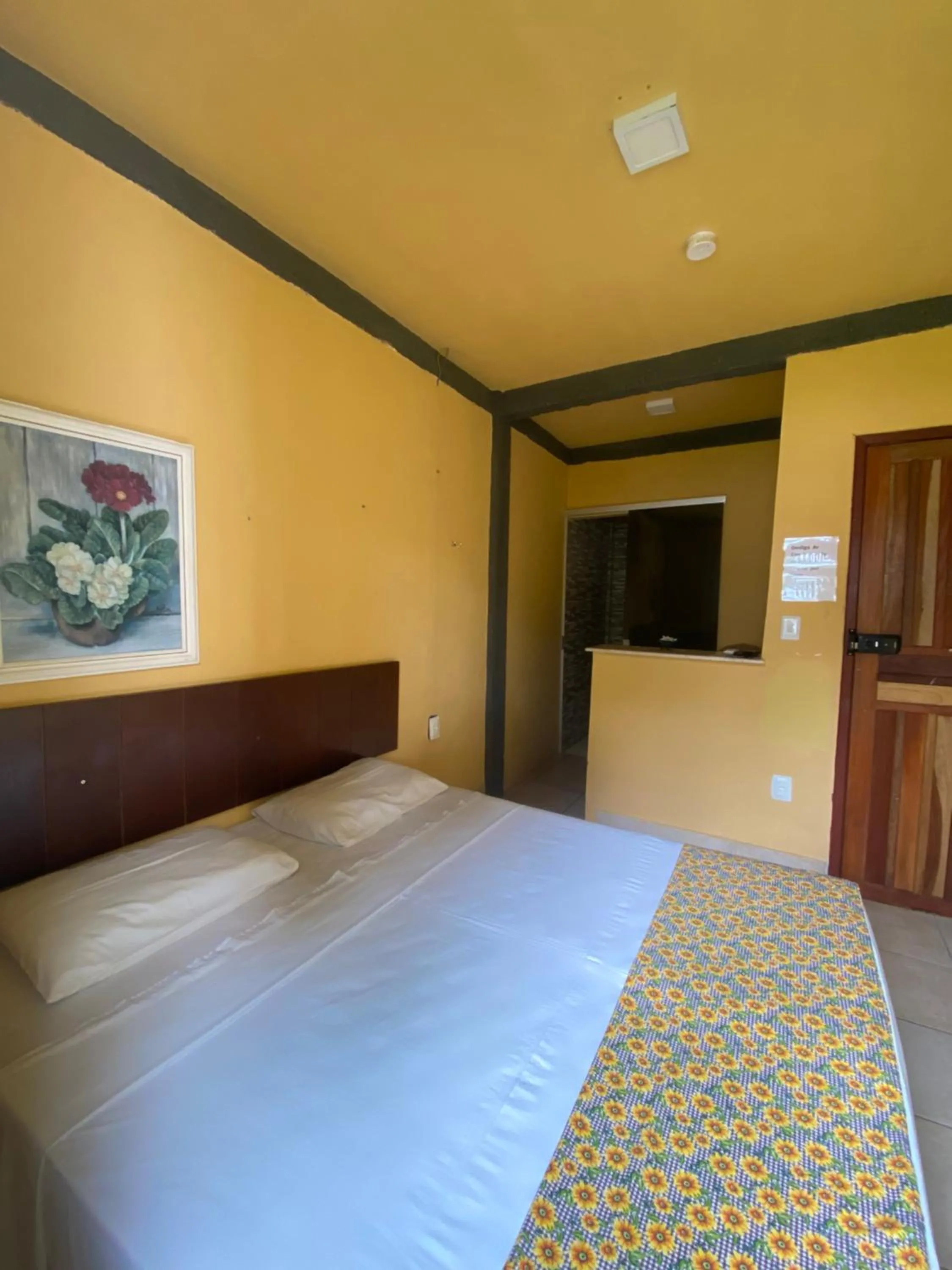 Bed in Pousada e Chale Porto Paraiso