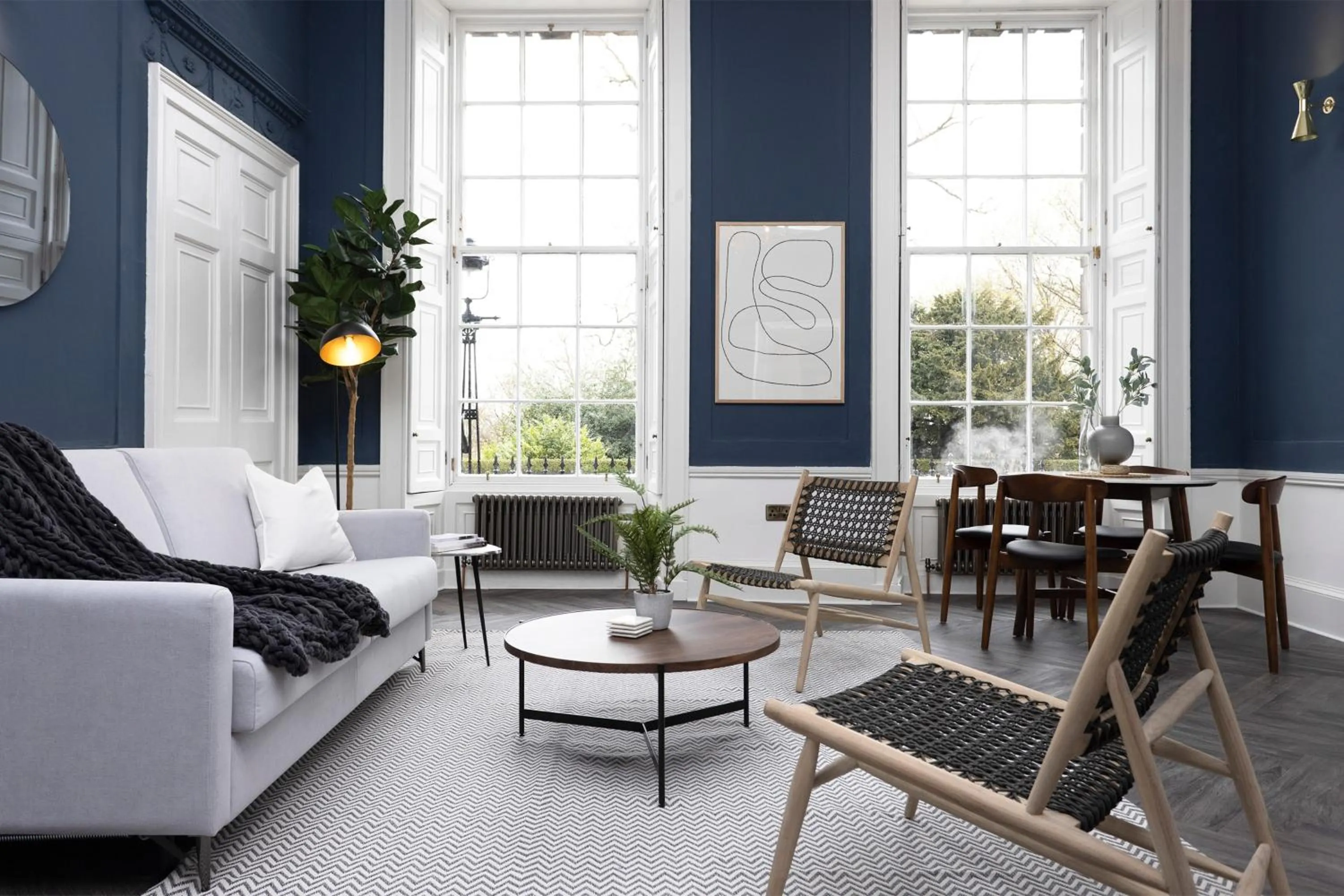 Living room in 29 Queen Street Aparthotel