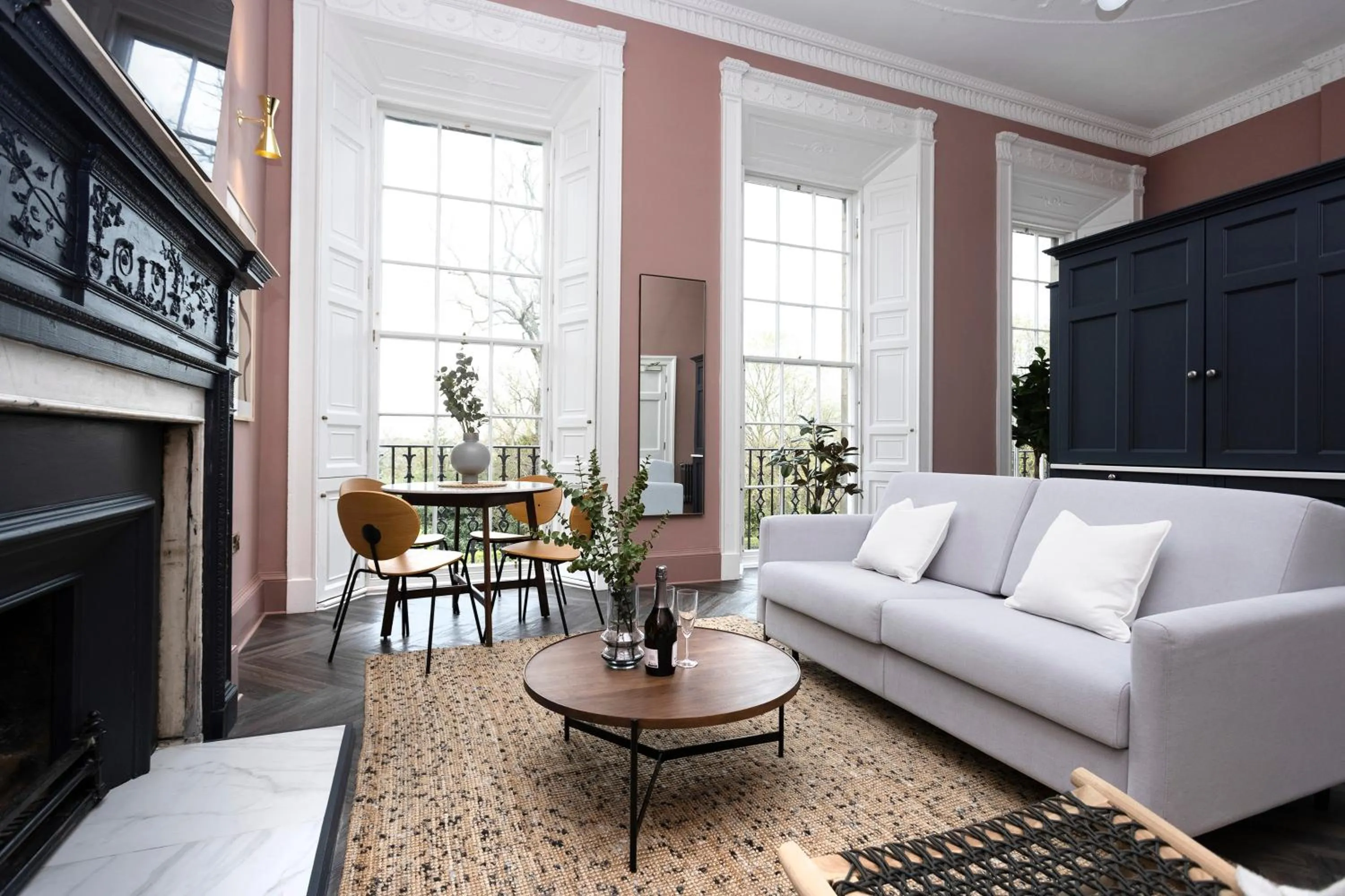 Living room in 29 Queen Street Aparthotel