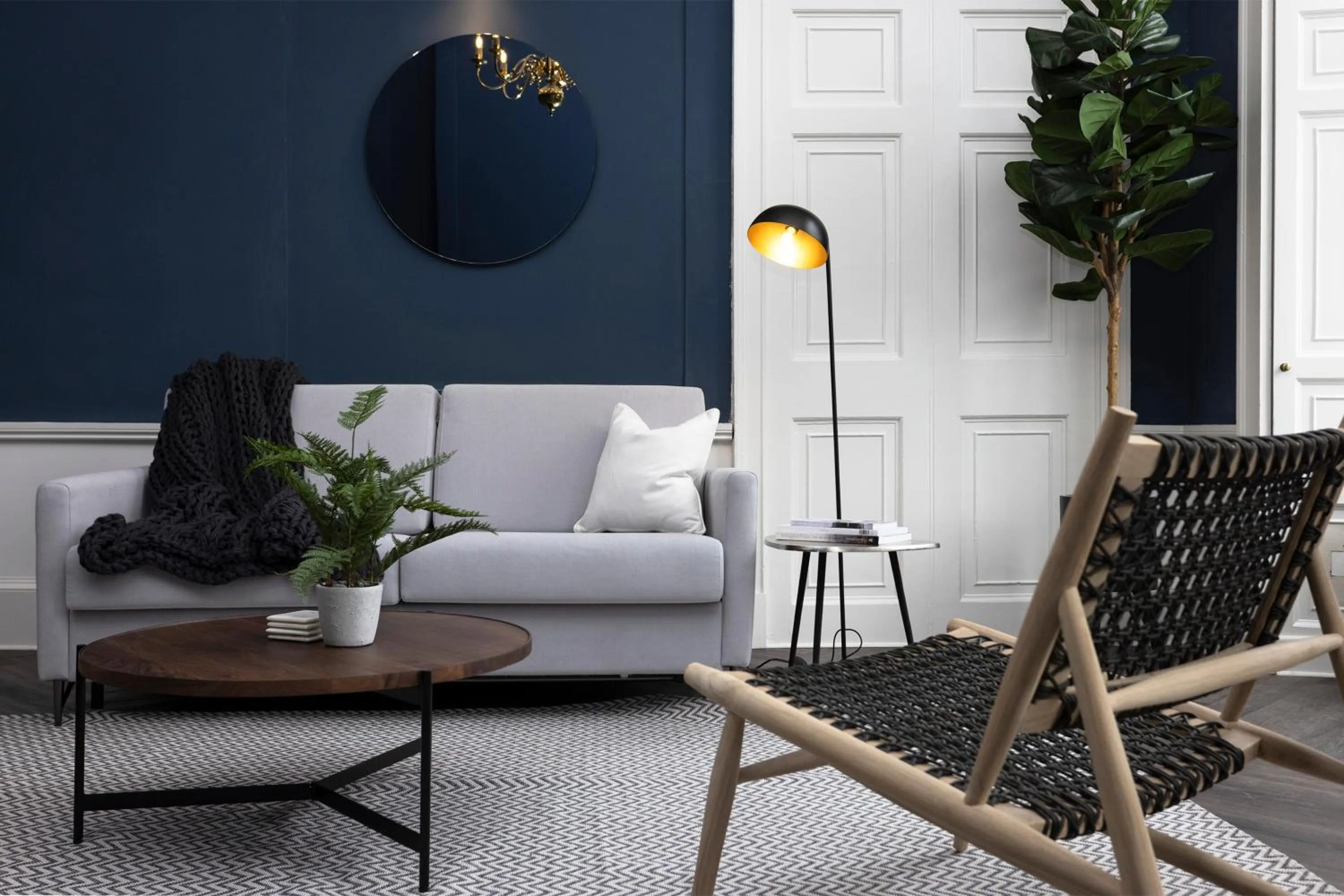 Living room in 29 Queen Street Aparthotel