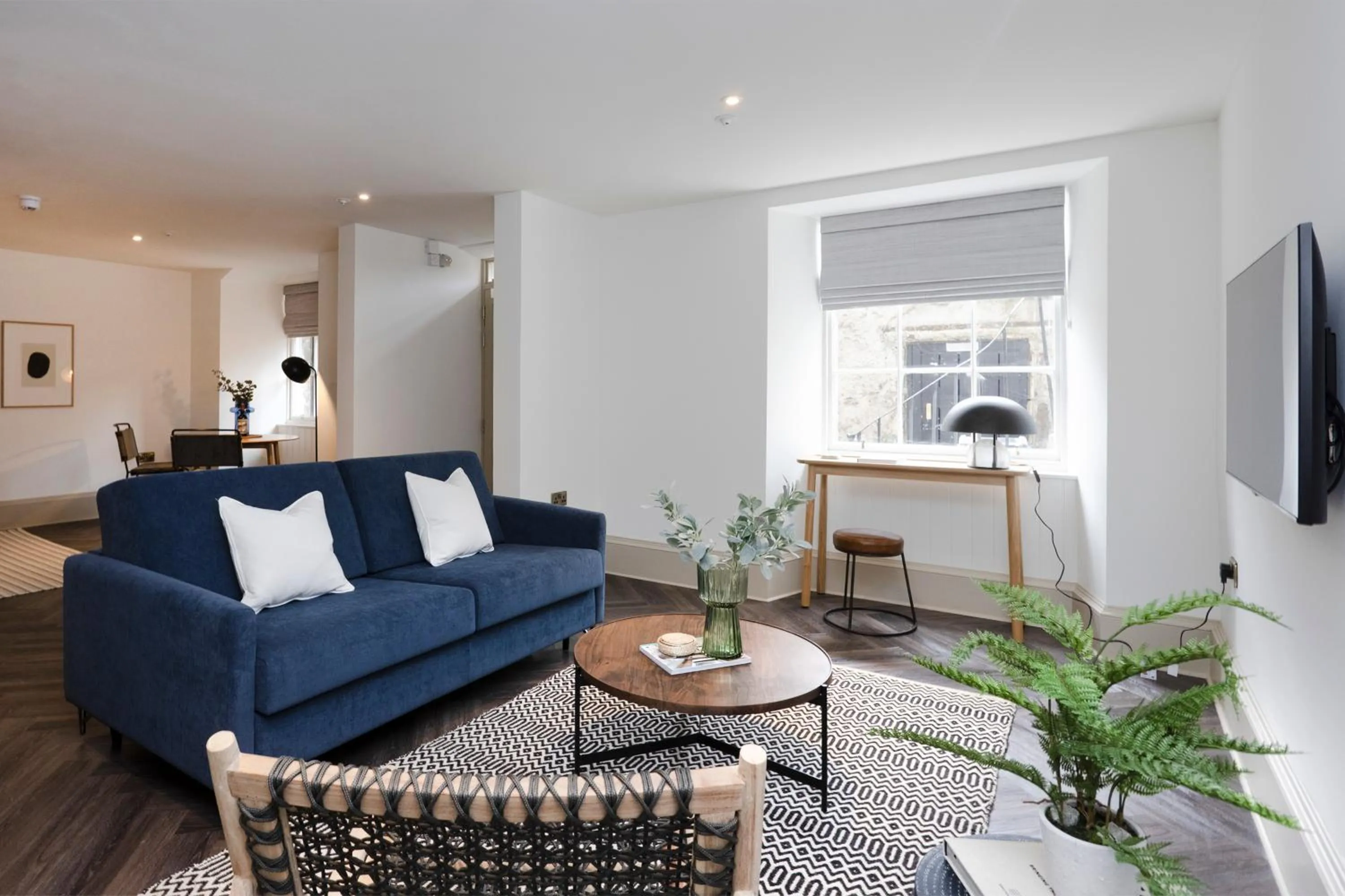 Living room in 29 Queen Street Aparthotel