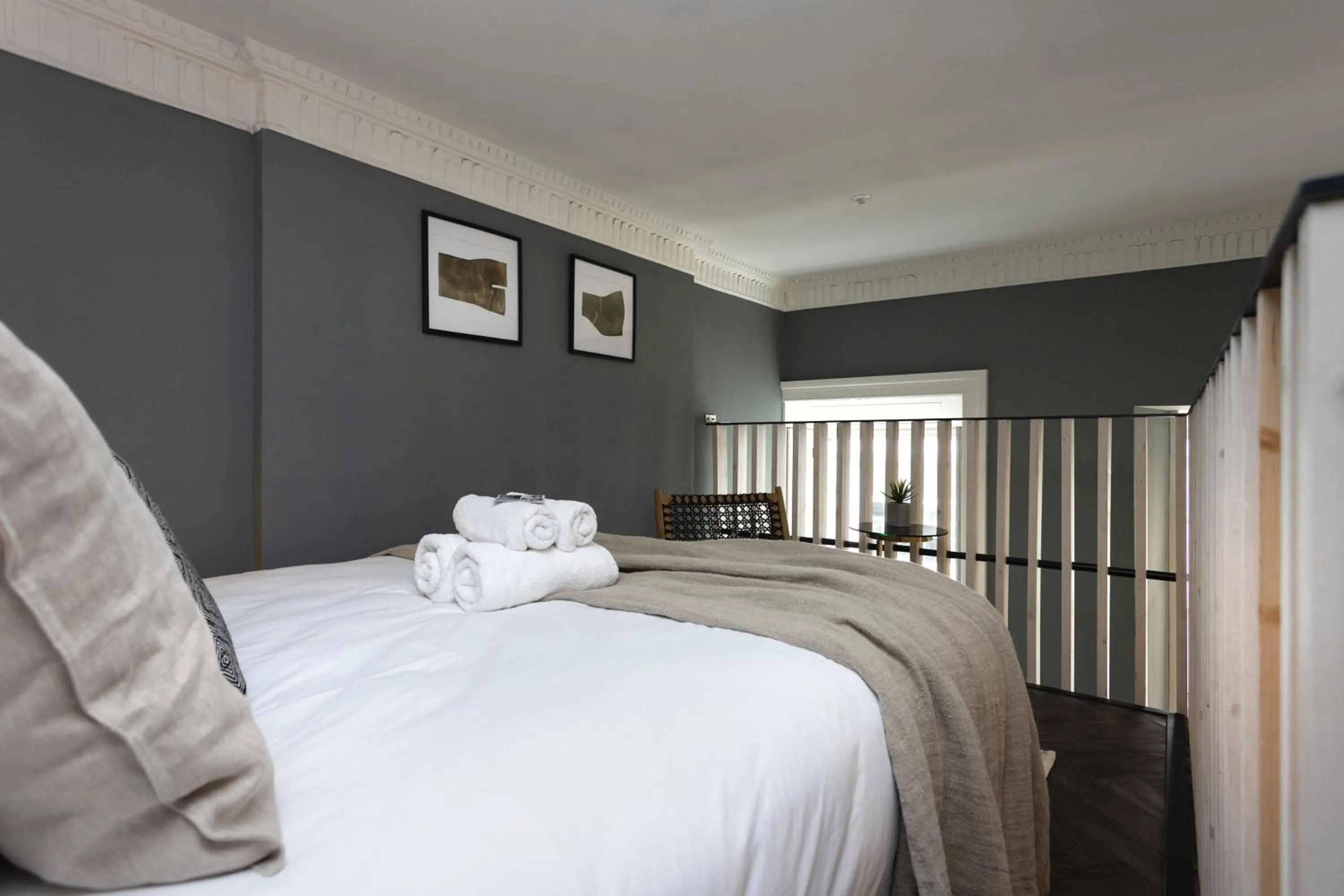 Bed in 29 Queen Street Aparthotel