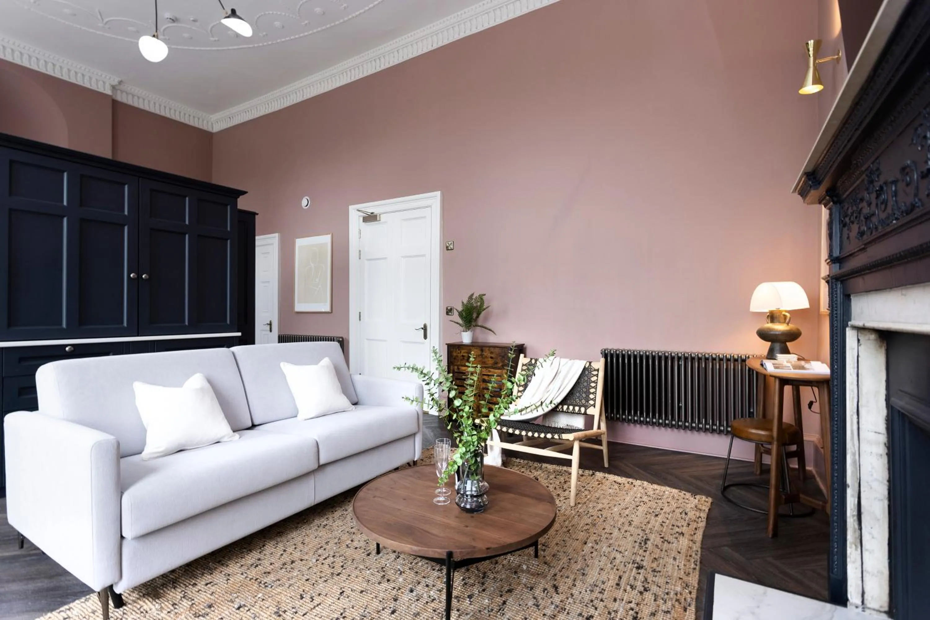 Living room in 29 Queen Street Aparthotel