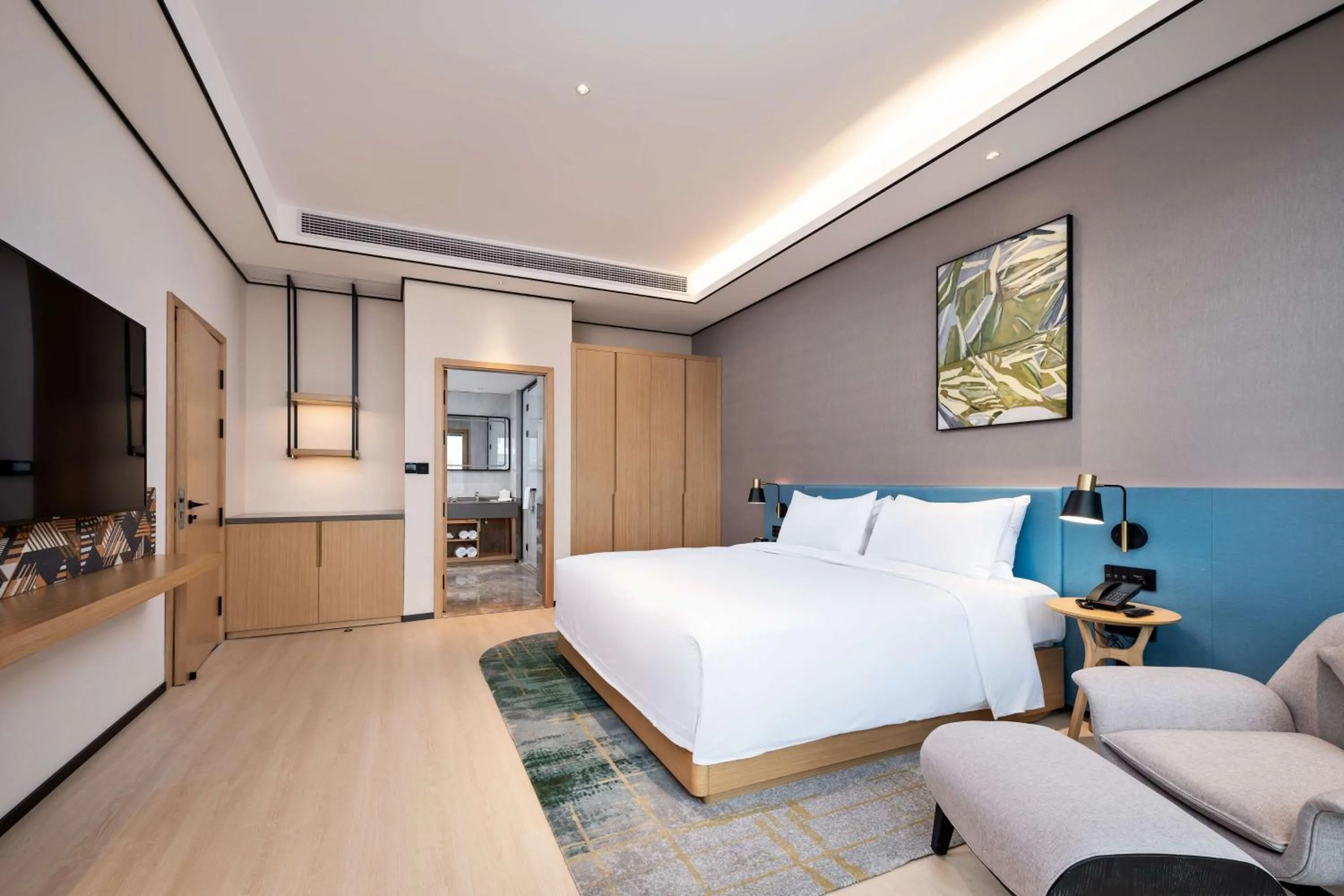 Bedroom, Bed in Hilton Garden Inn Nanchang