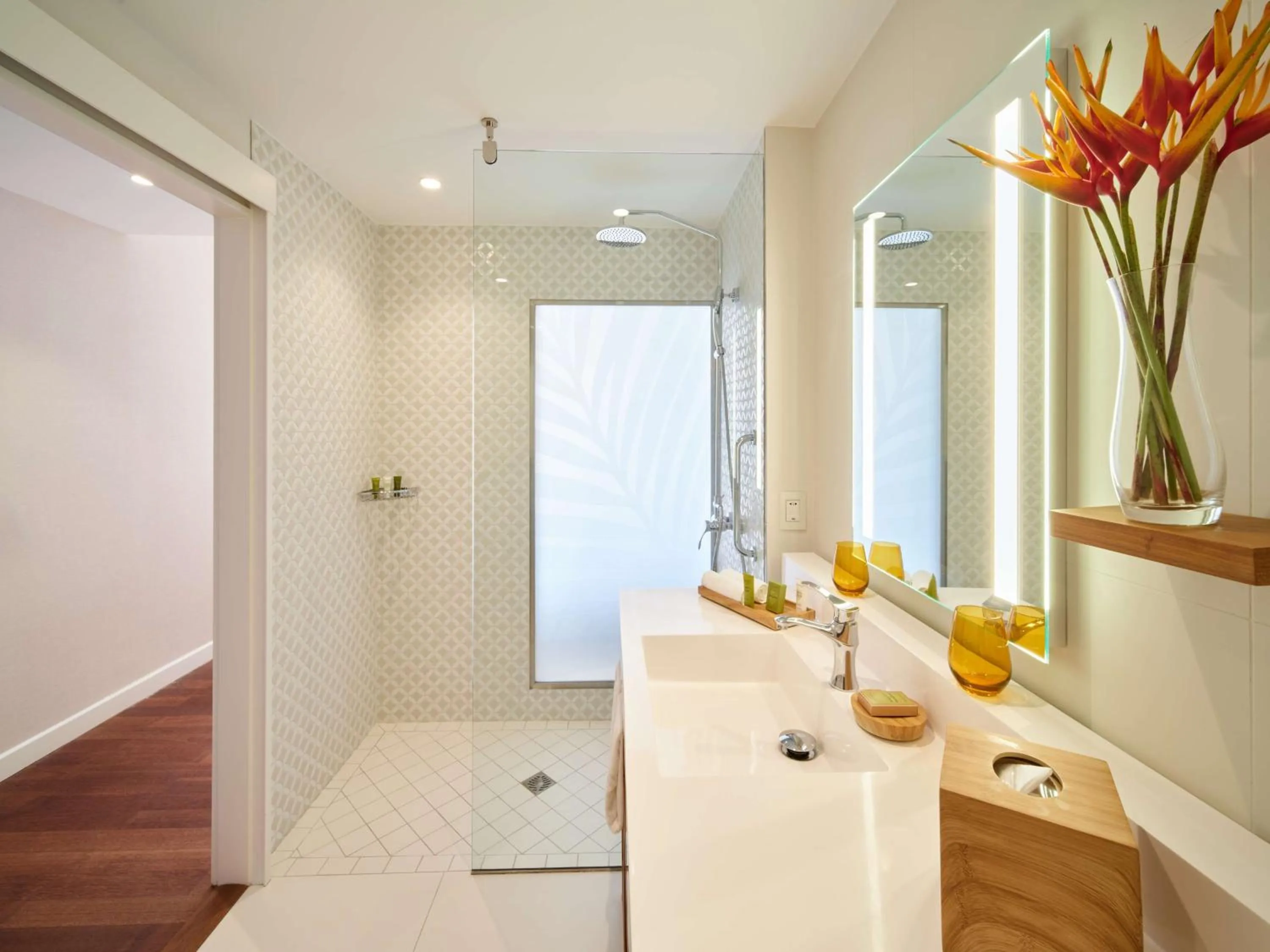 Bathroom in Hilton Hotel Tahiti