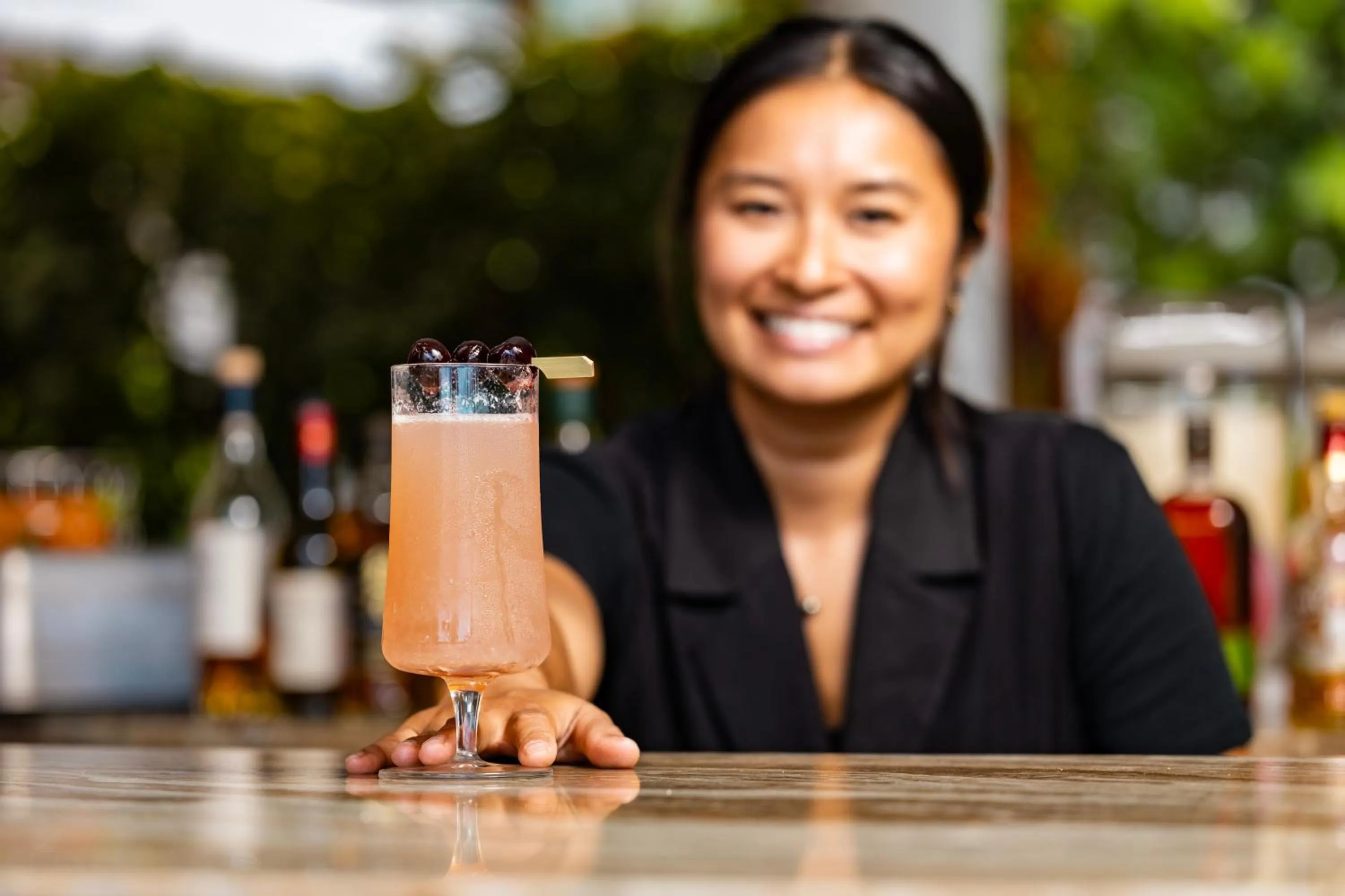 Lounge or bar in Hilton Hotel Tahiti