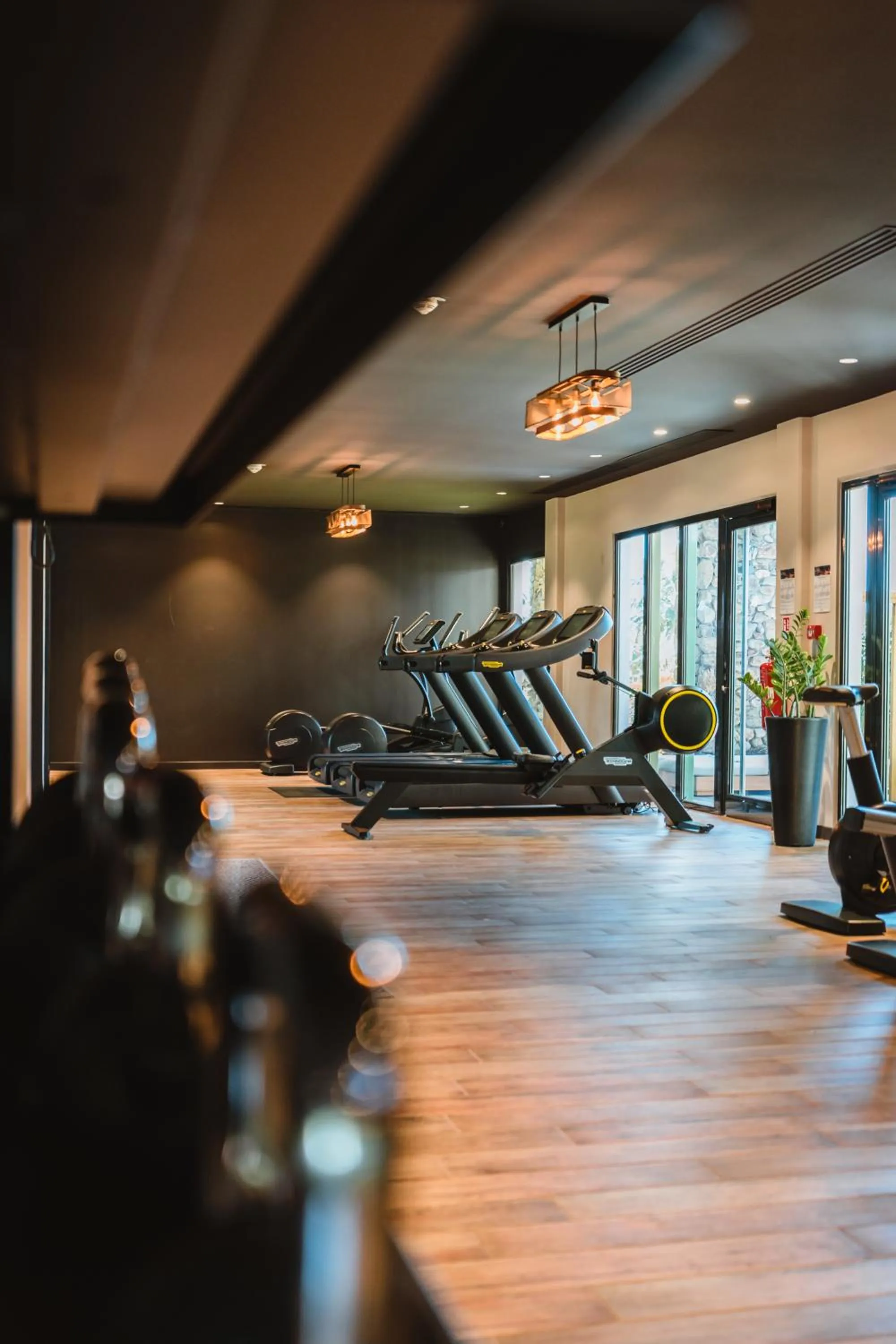 Fitness centre/facilities in Hilton Hotel Tahiti