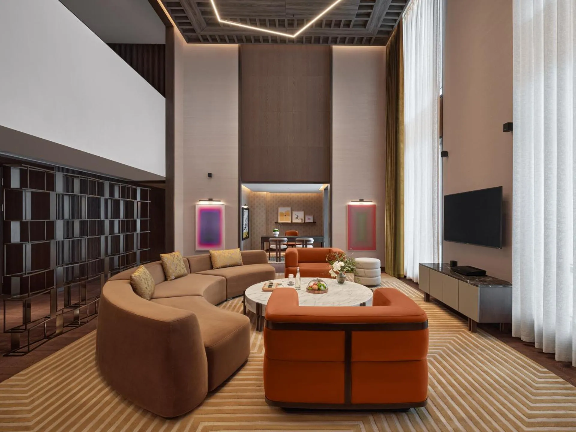 Communal lounge/ TV room in Conrad Urumqi