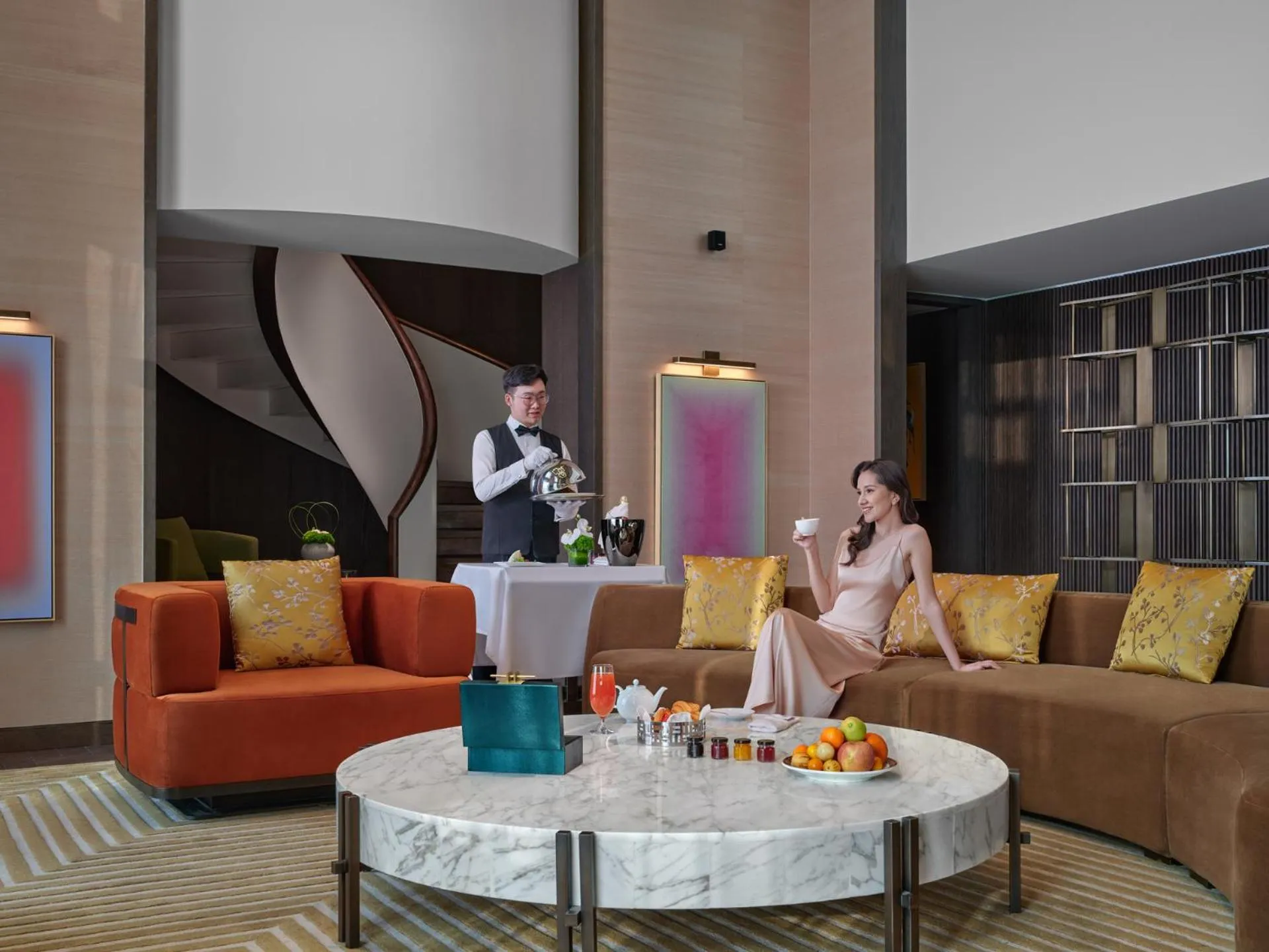 Living room in Conrad Urumqi